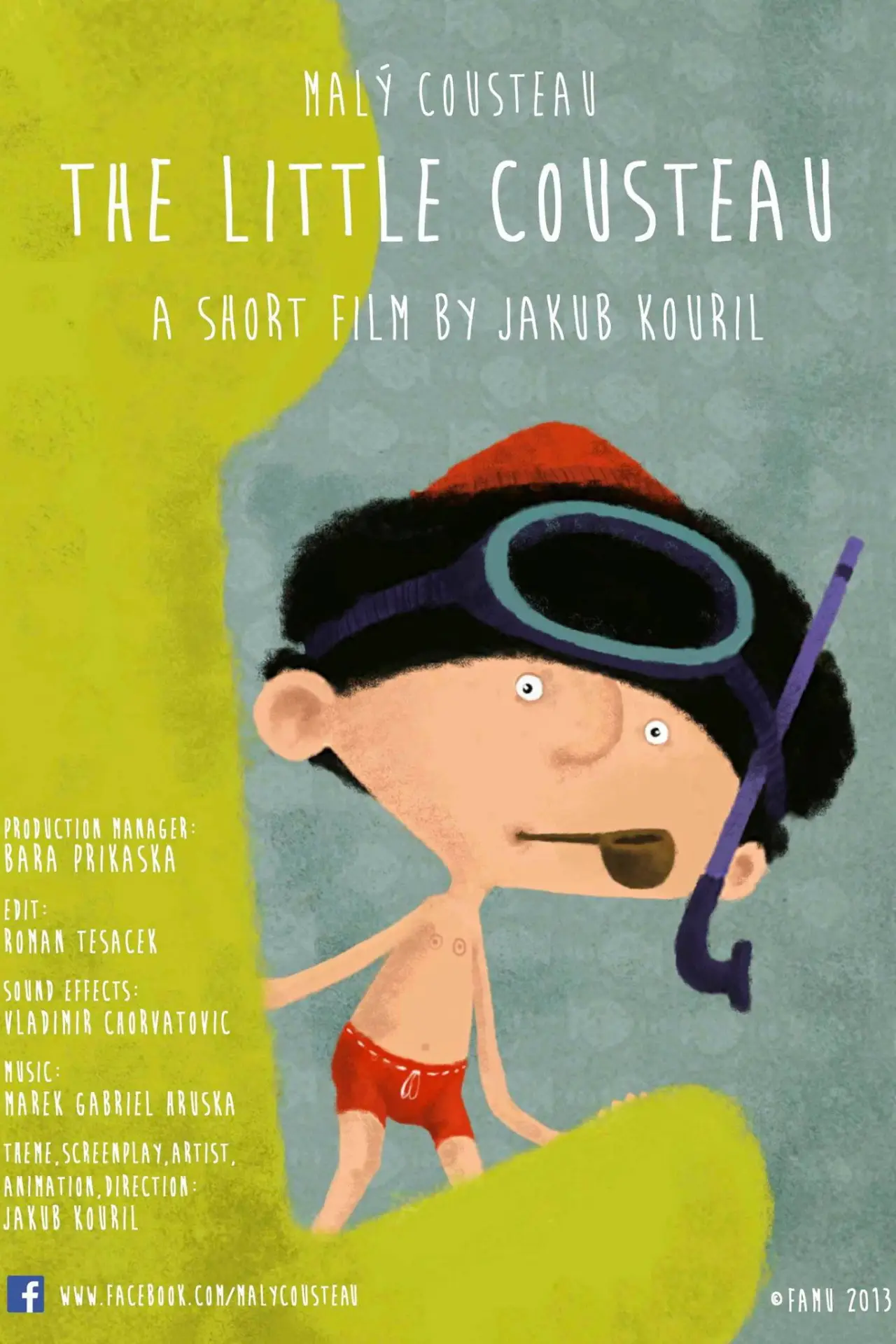 Movie poster "The Little Cousteau"