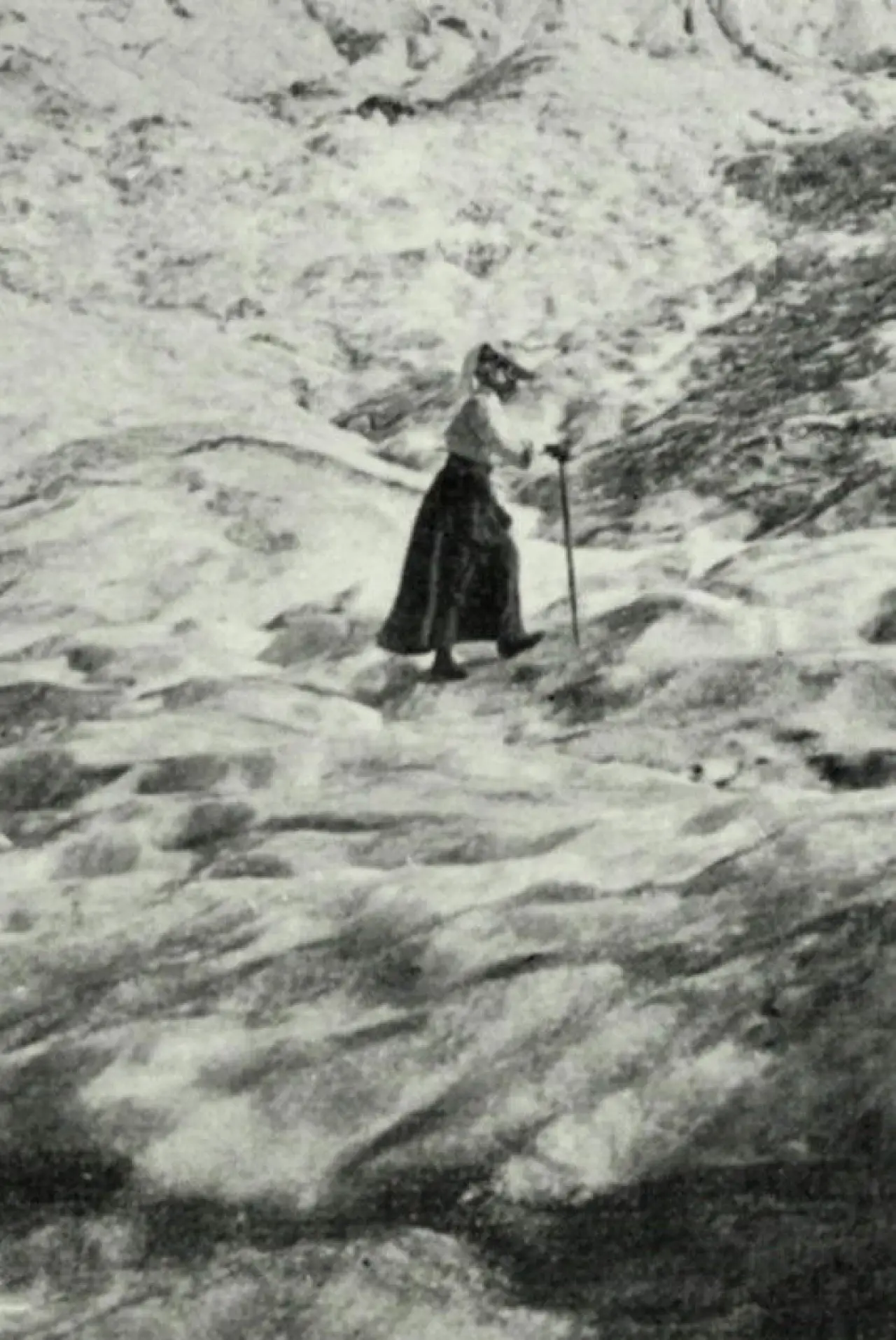 Movie poster "The Girl in the Snow"