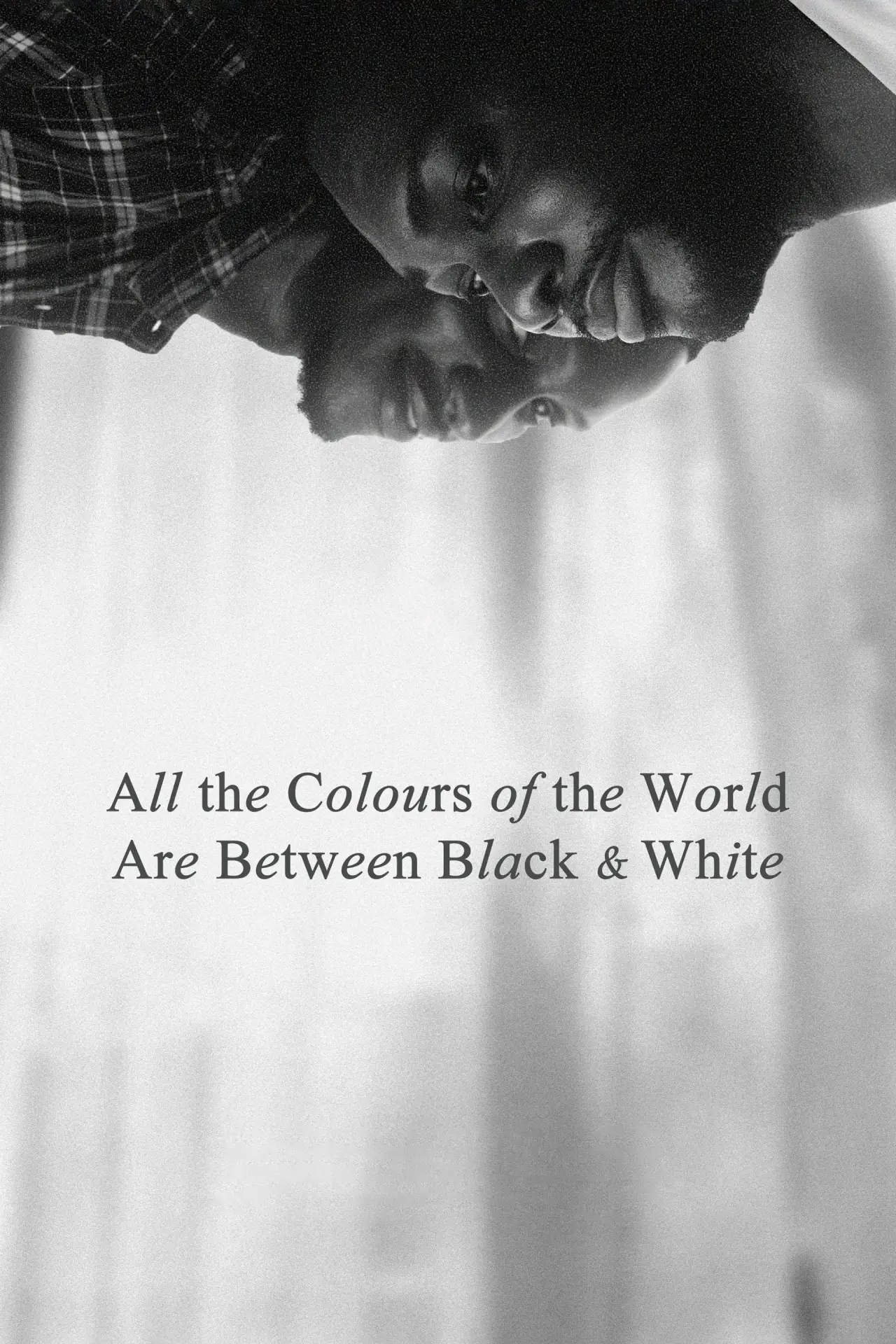 Movie poster "All the Colours of the World Are Between Black and White"