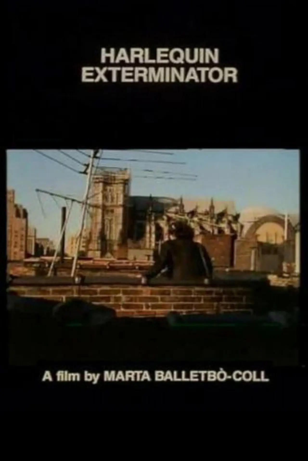 Movie poster "Harlequin Exterminator"