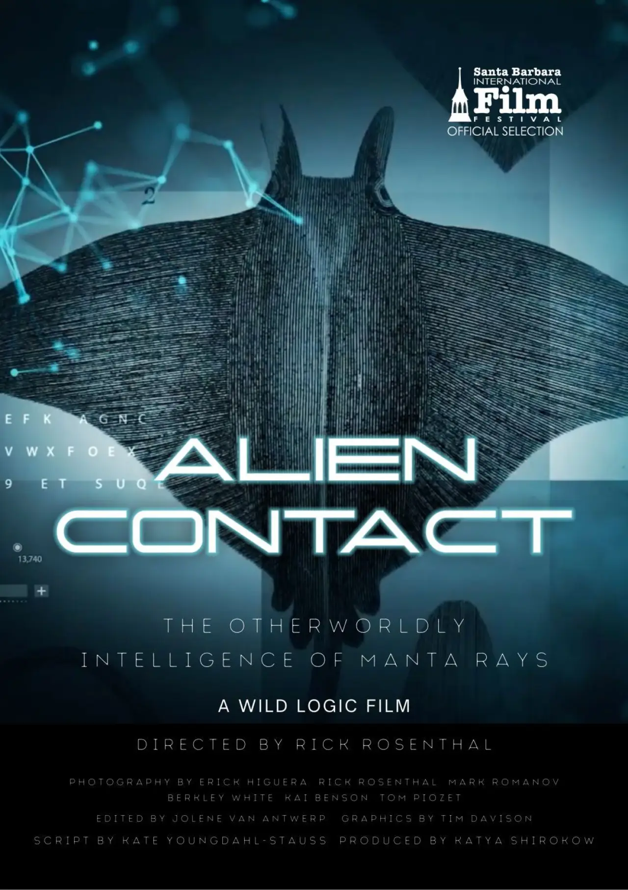 Movie poster "Alien Contact"