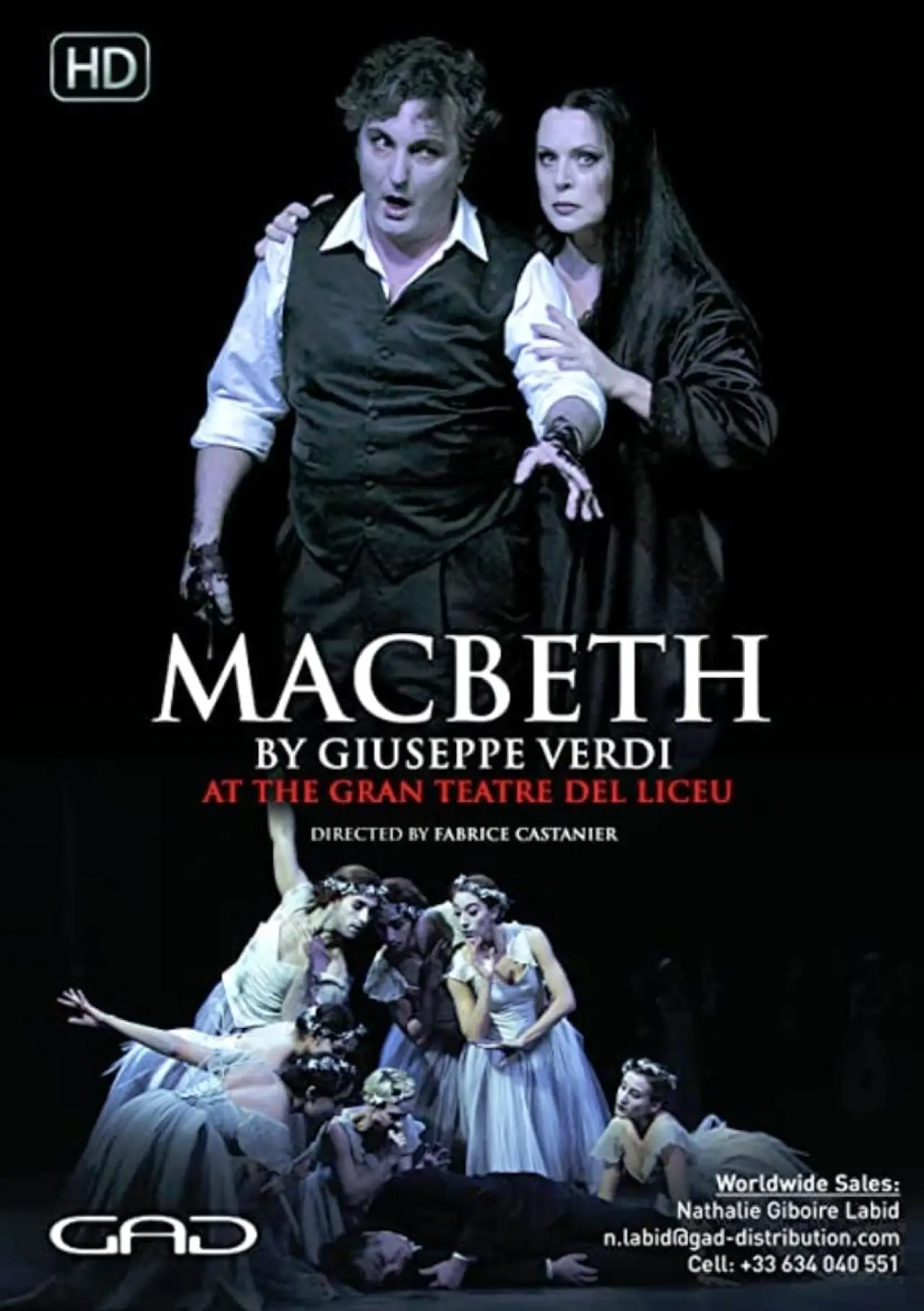 Movie poster "Macbeth - Liceu"