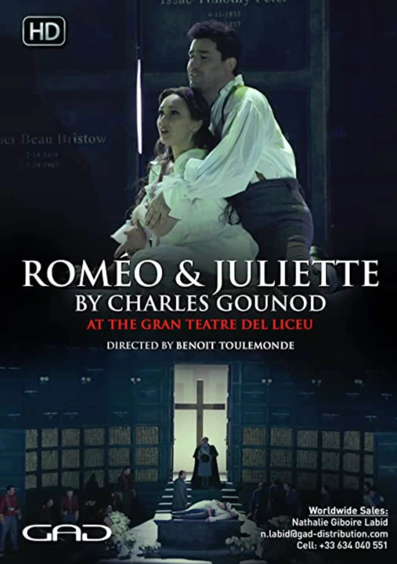 Movie poster "Romeo et Juliette - Liceu"