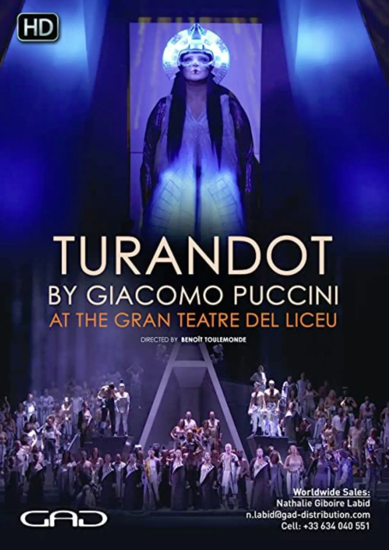 Movie poster "Turandot - Liceu"