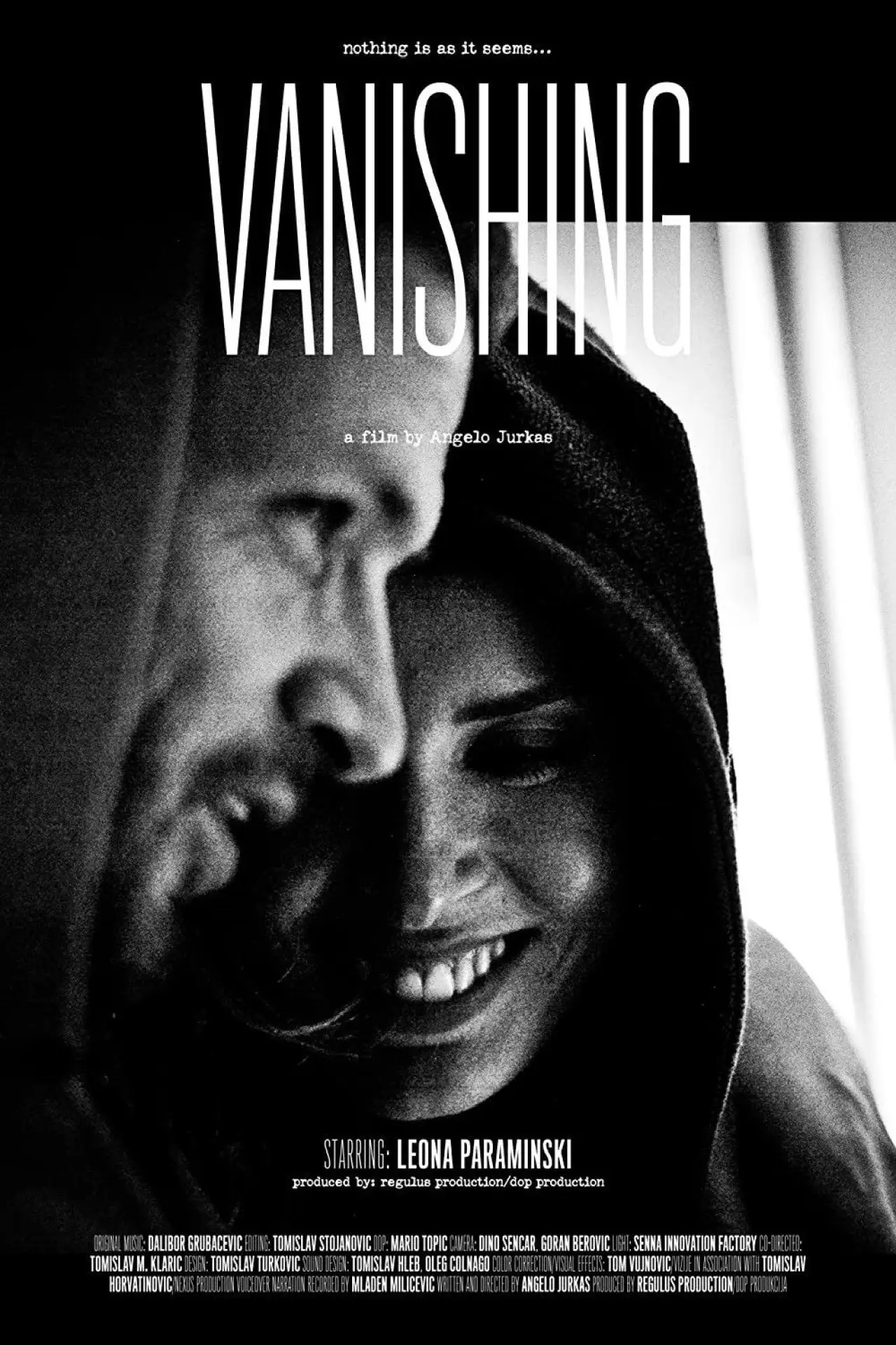 Movie poster "Vanishing"
