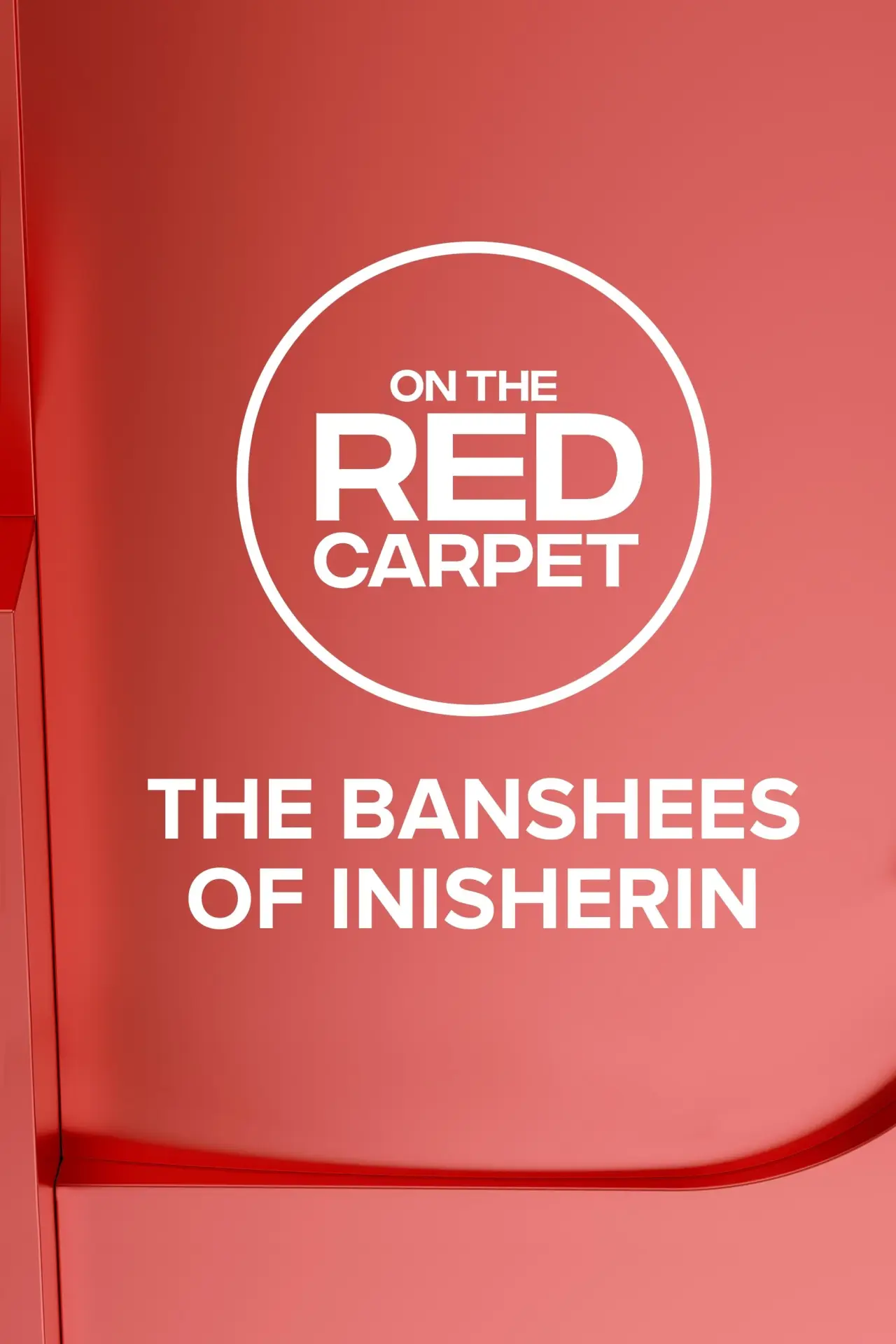 Movie poster "On the Red Carpet Presents: The Banshees of Inisherin"