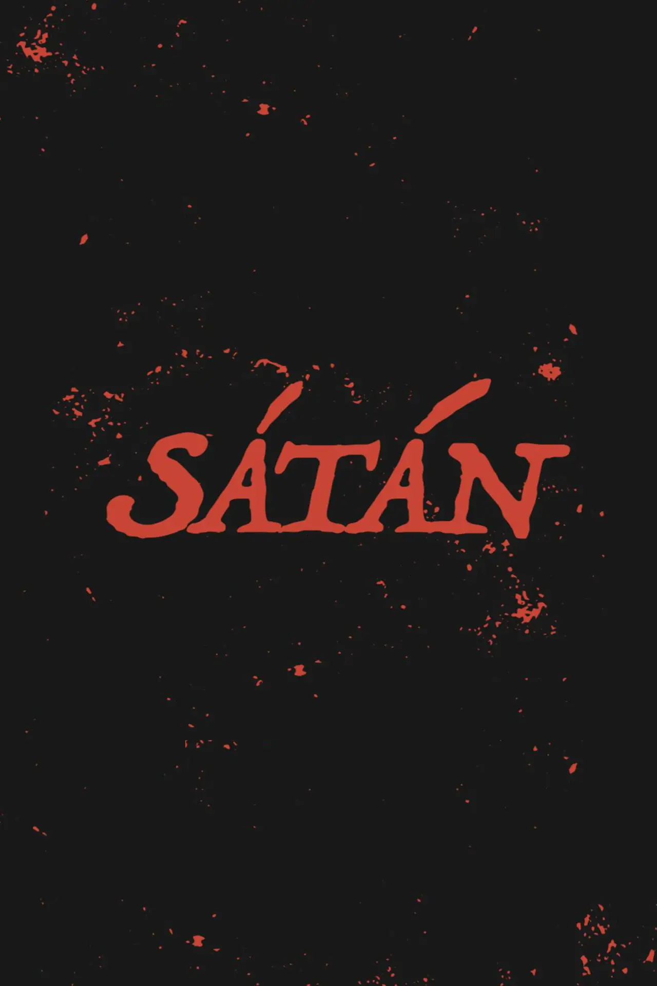 Movie poster "SATAN"