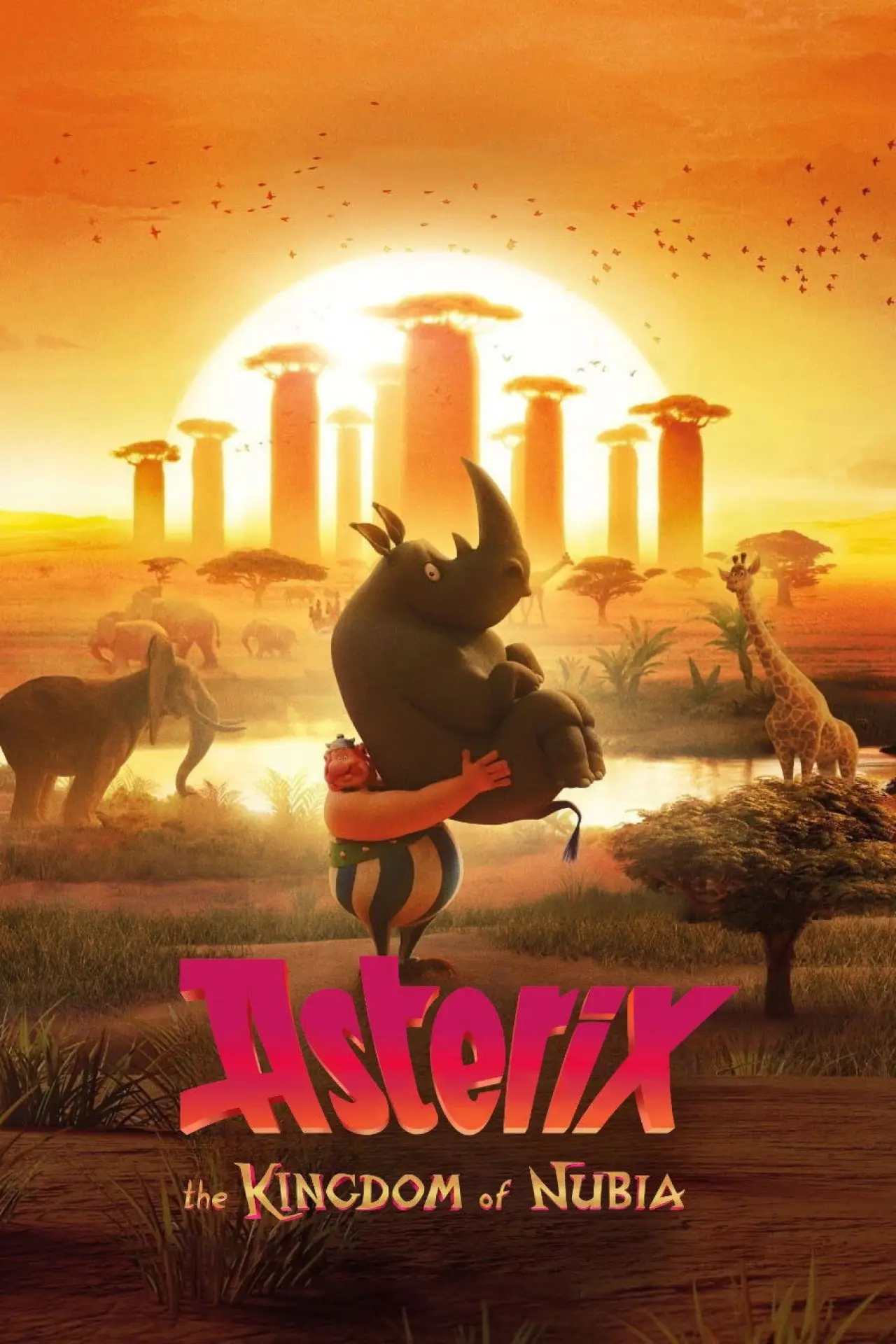 Movie poster "Asterix: The Kingdom of Nubia"