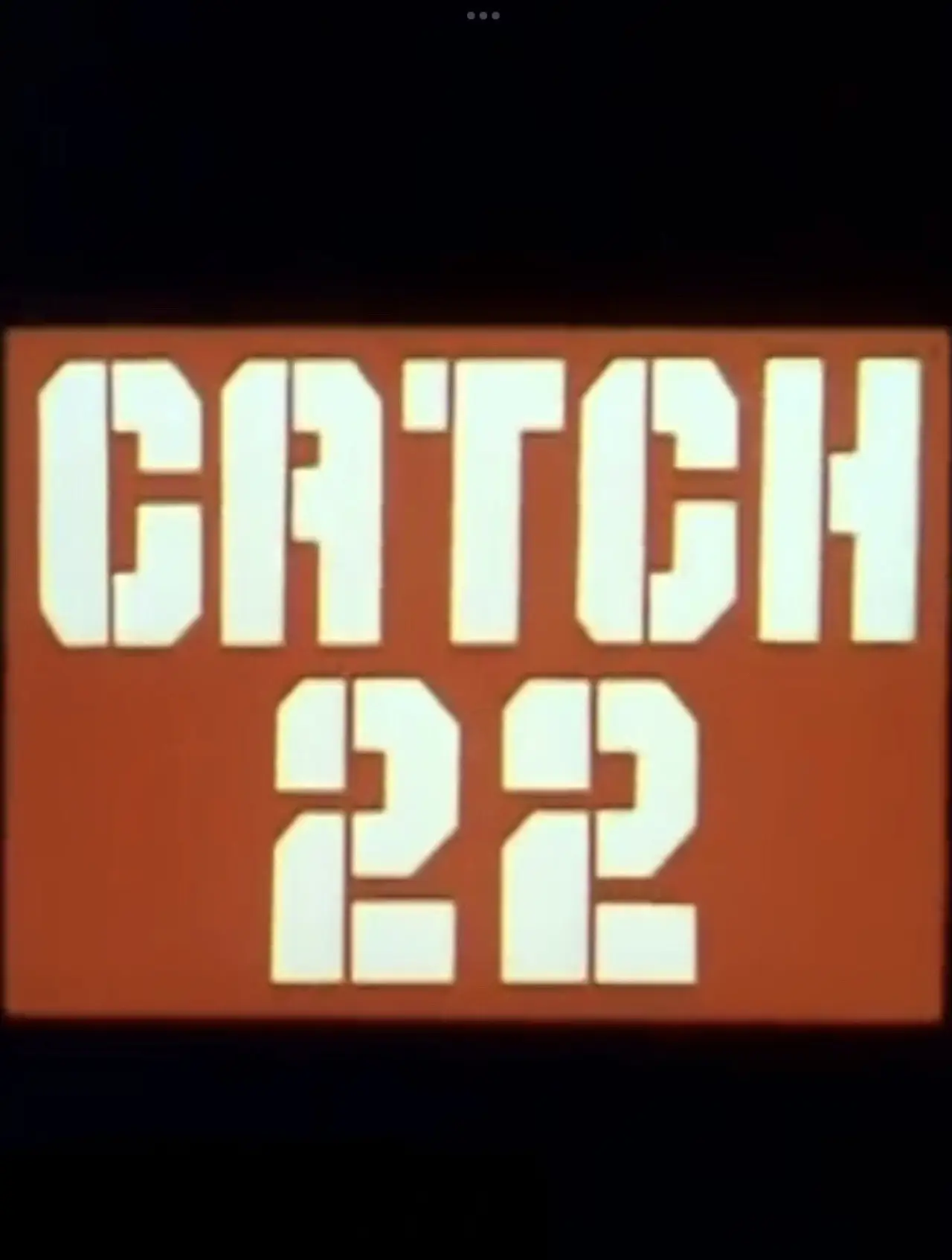 Movie poster "Catch-22"