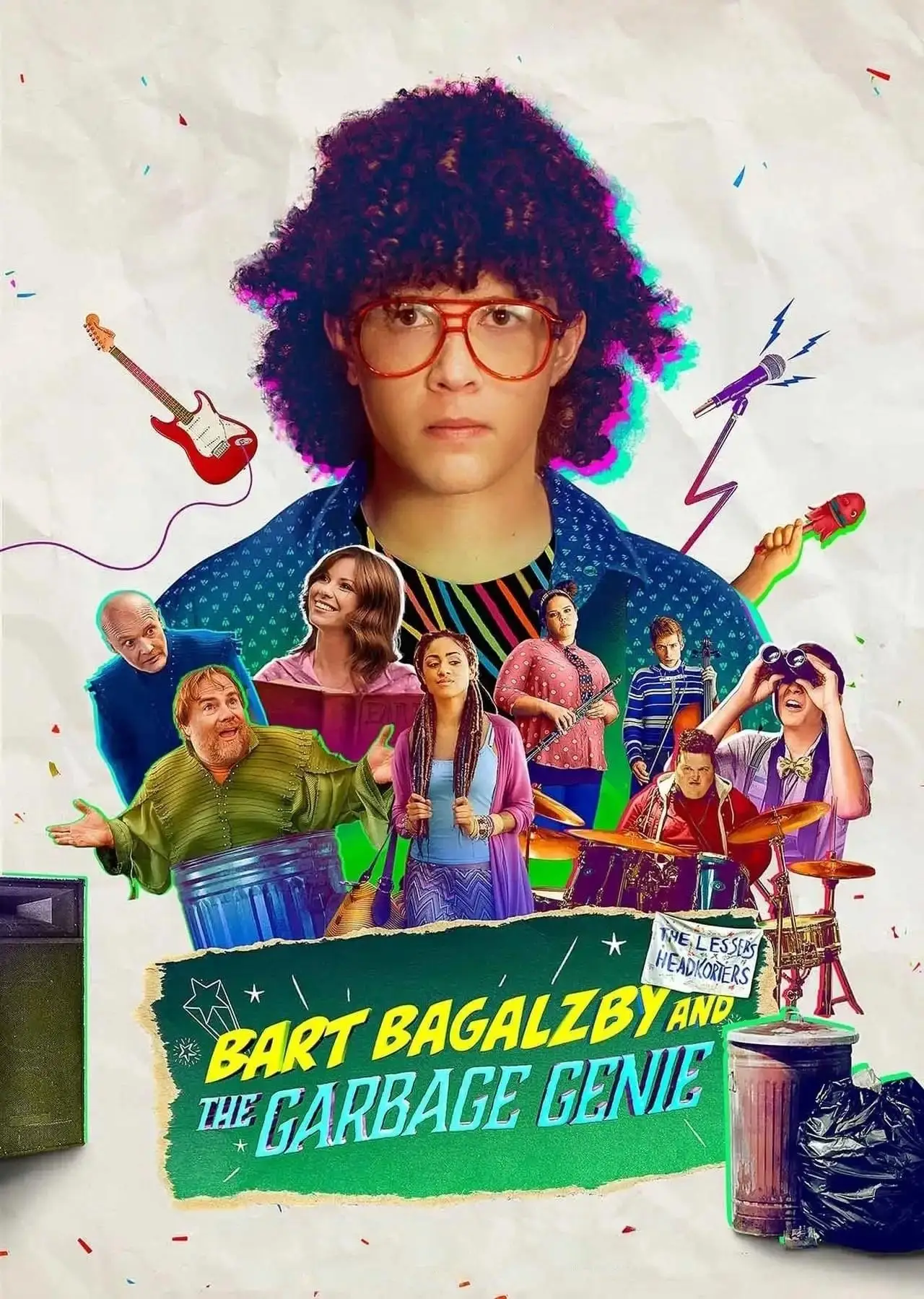 Movie poster "Bart Bagalzby and the Garbage Genie"