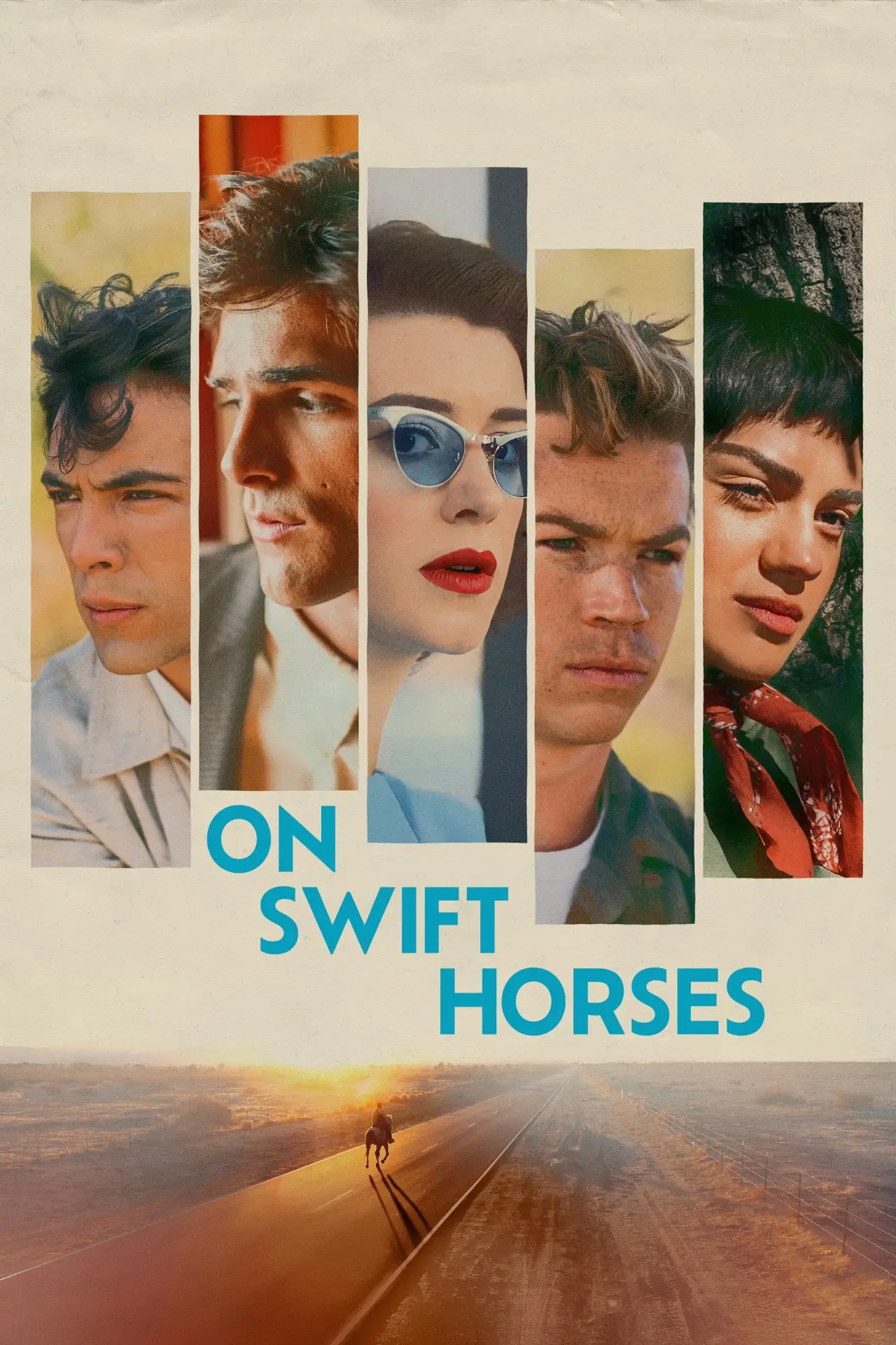 Movie poster "On Swift Horses"
