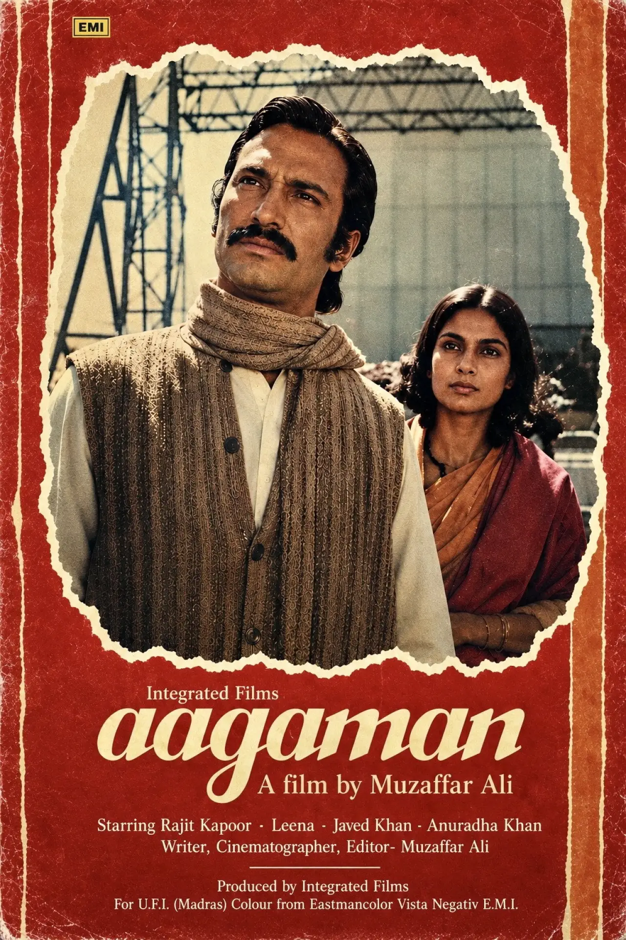 Movie poster "Aagaman"