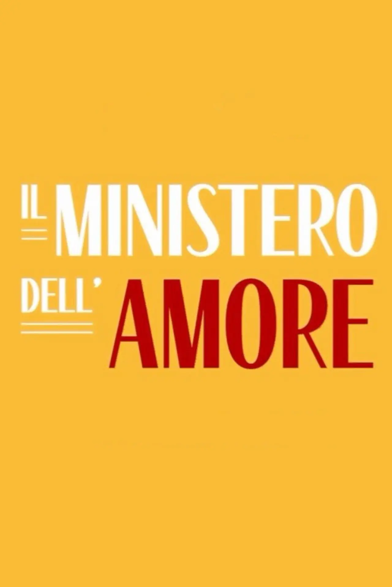 Movie poster "Il ministero dell’amore"