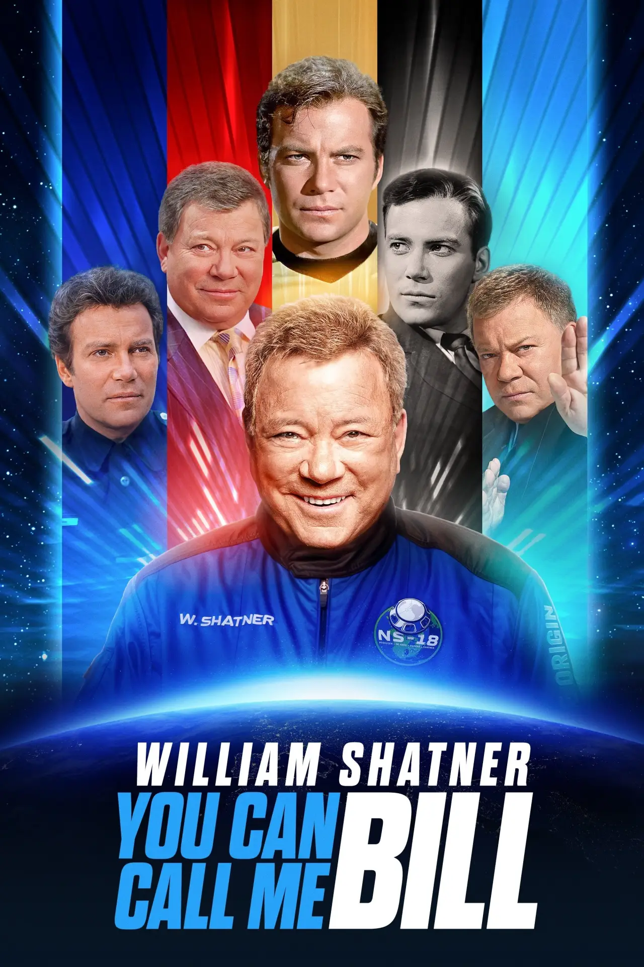 Movie poster "William Shatner: You Can Call Me Bill"