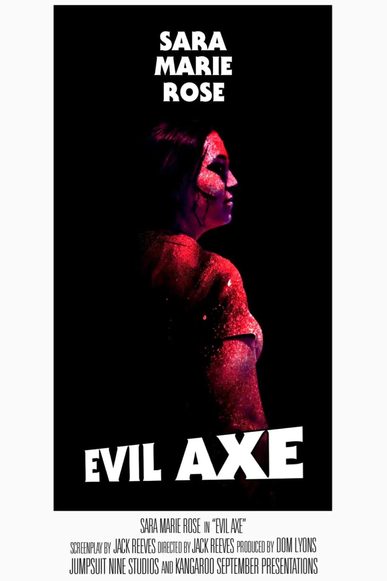 Movie poster "Evil Axe"