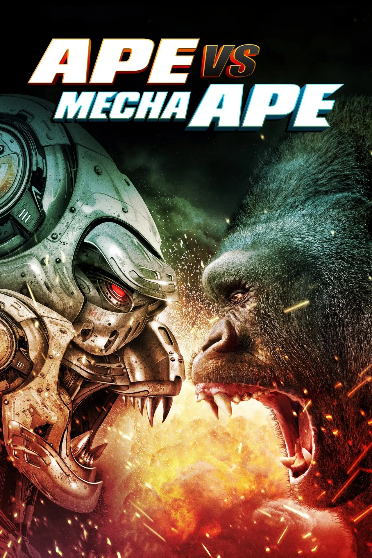 Movie poster "Ape vs Mecha Ape"