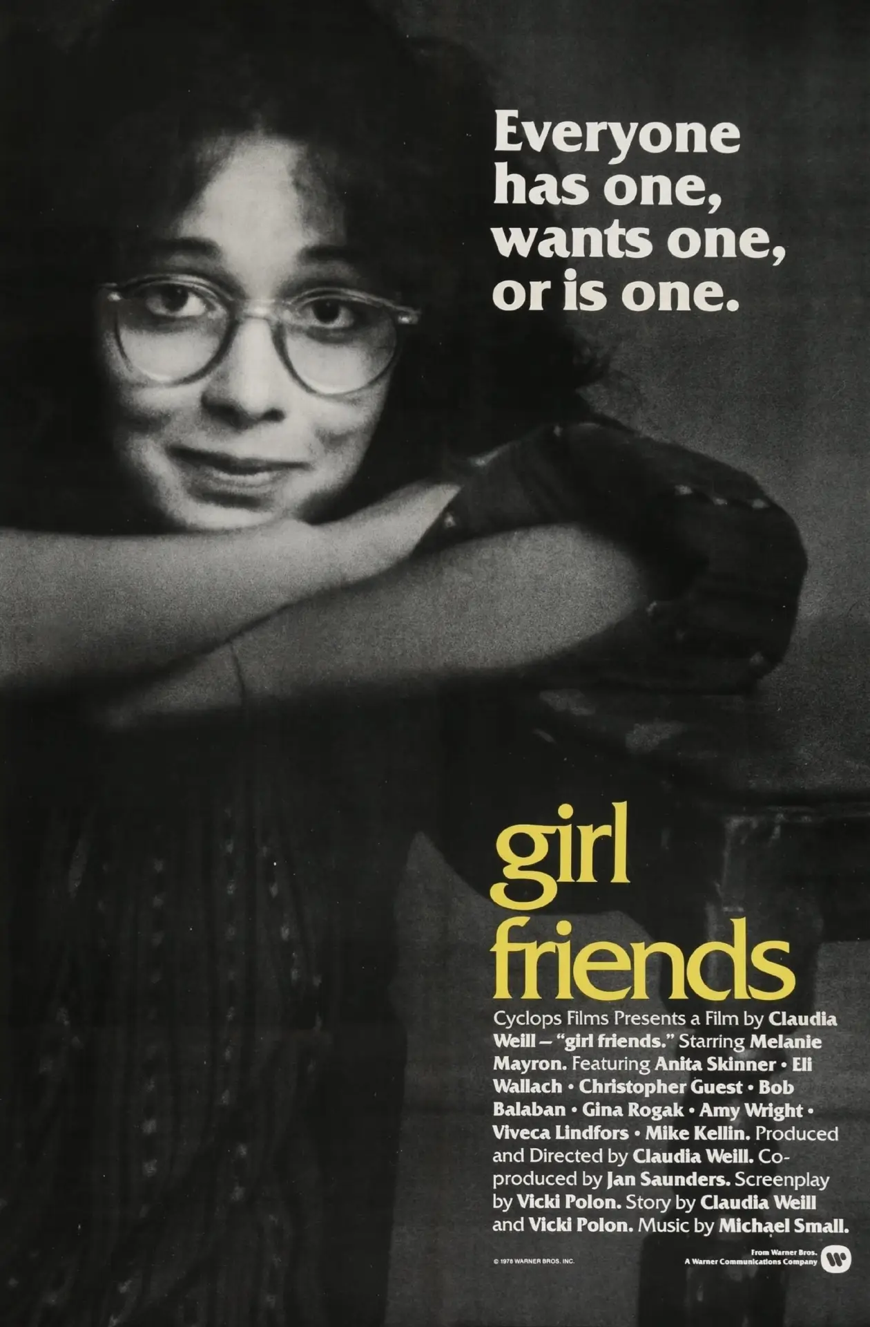Movie poster "Girlfriends"