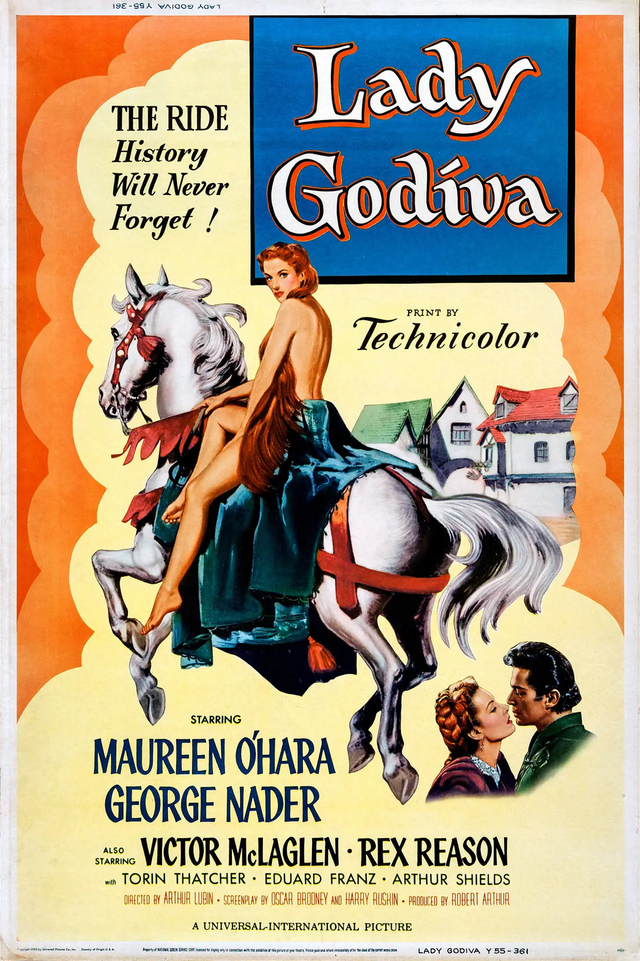 Movie poster "Lady Godiva of Coventry"
