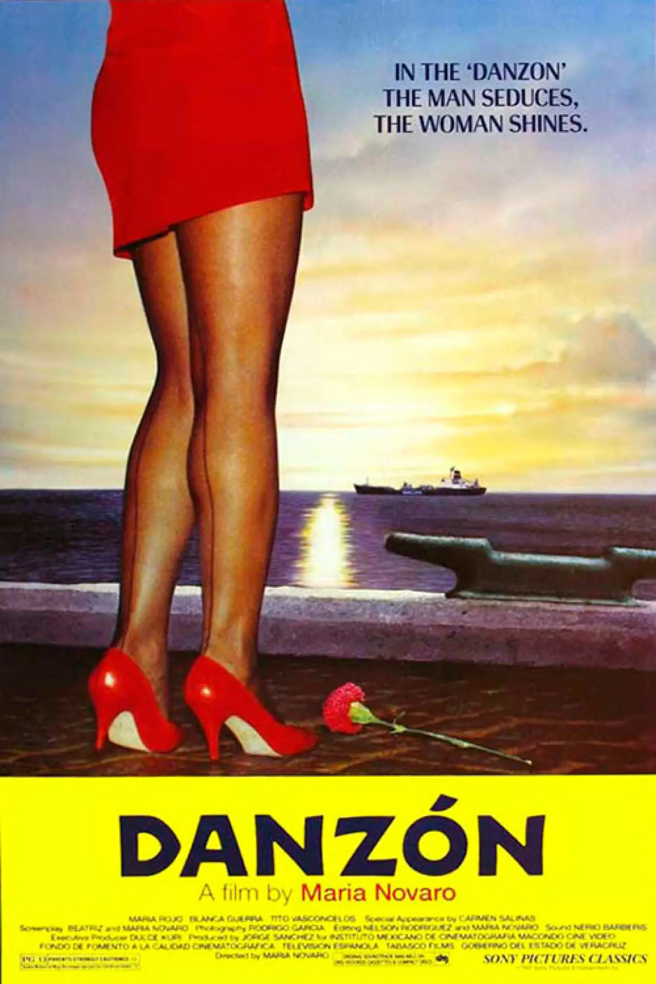 Movie poster "Danzón"