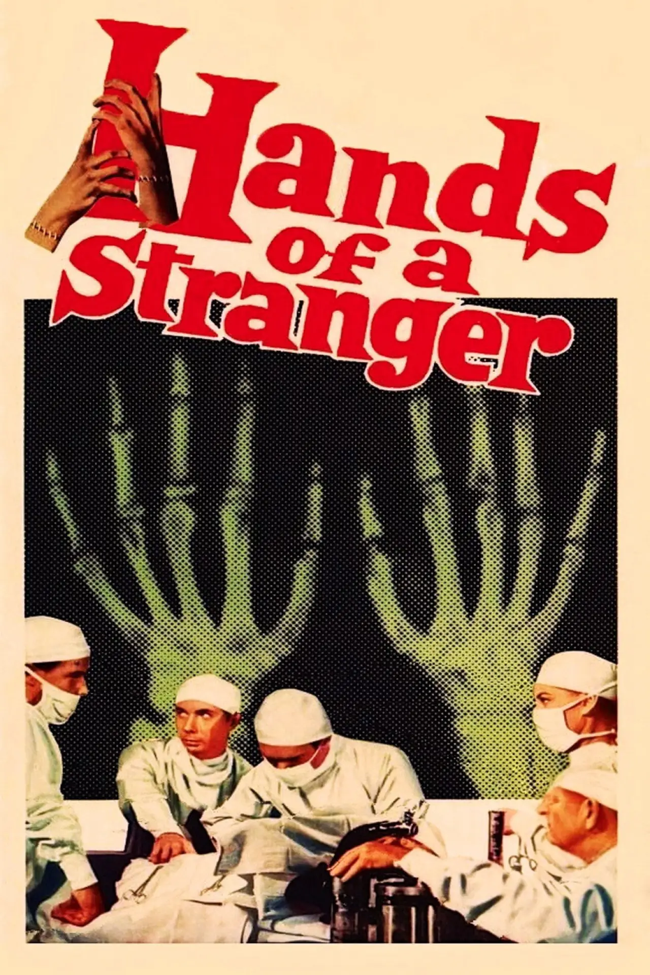 Movie poster "Hands of a Stranger"