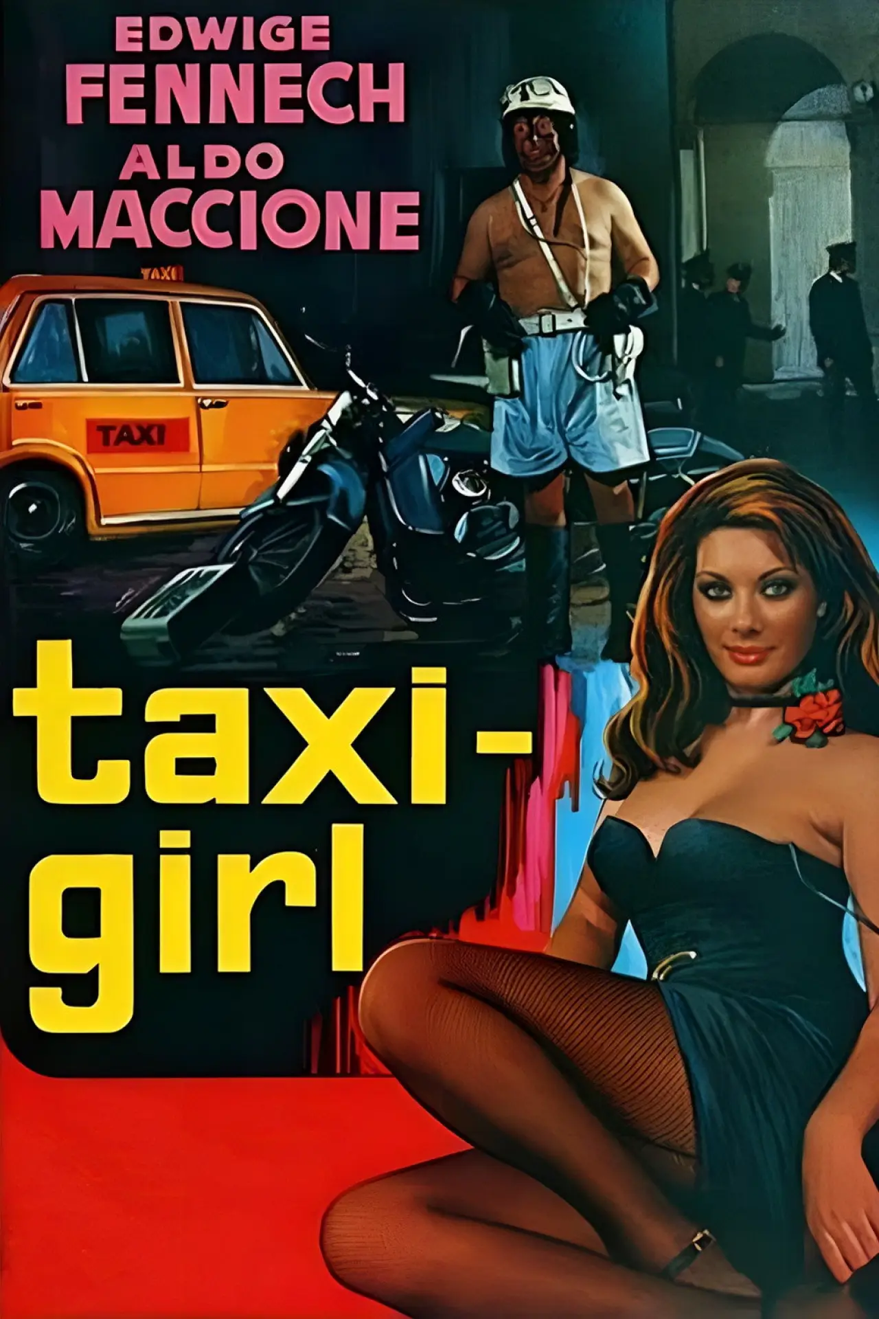 Movie poster "Taxi Girl"