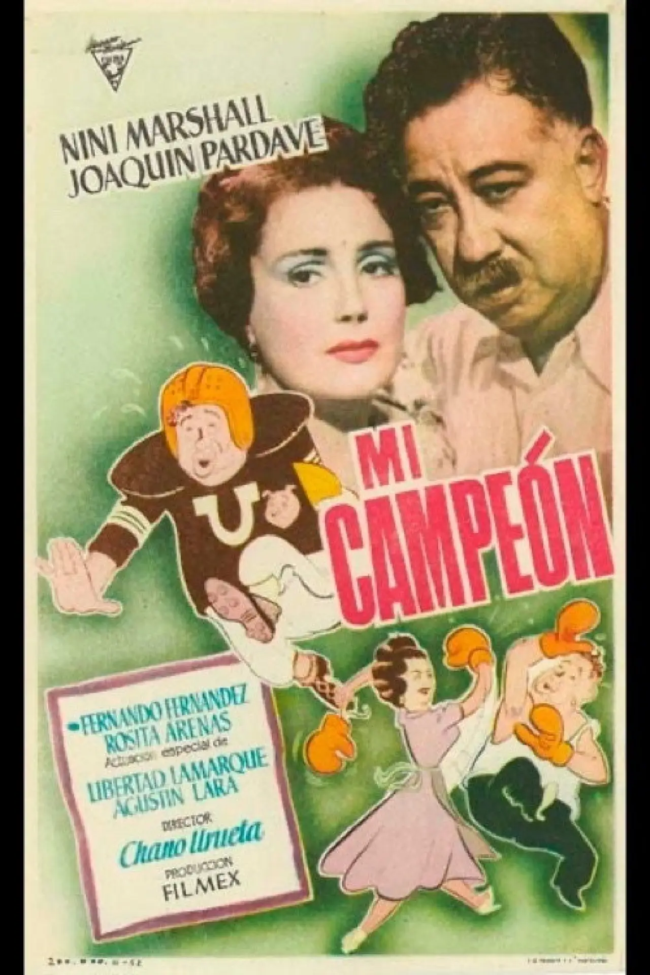 Movie poster "Mi campeón"