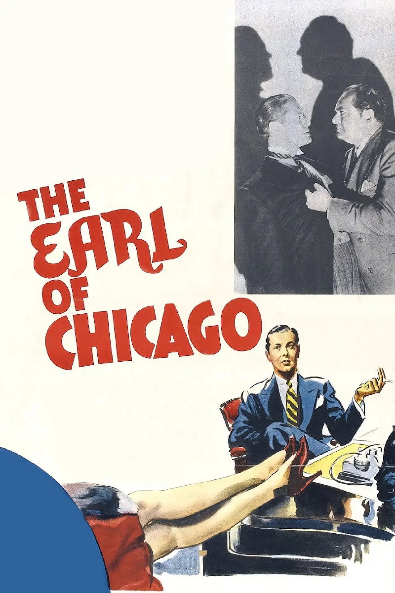 Movie poster "The Earl of Chicago"