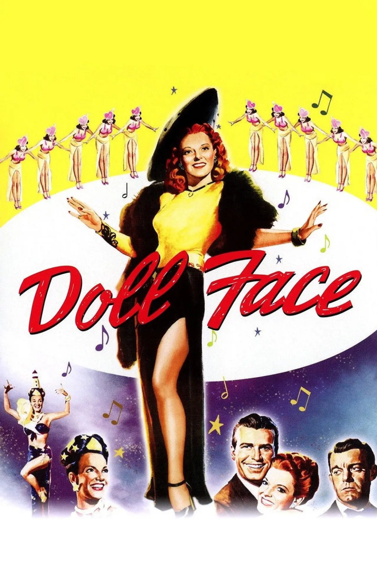 Movie poster "Doll Face"