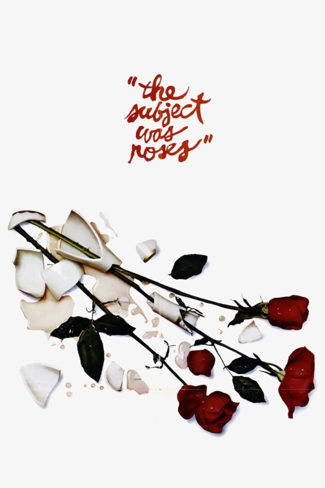 Movie poster "The Subject Was Roses"