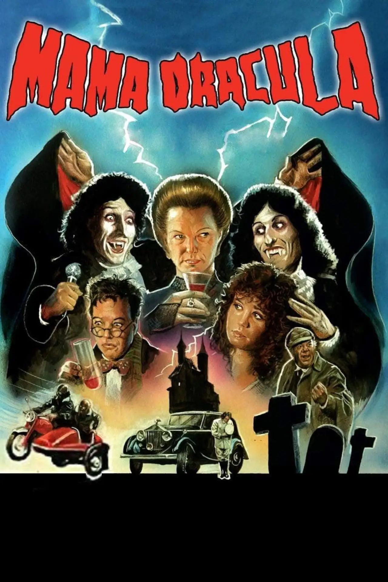 Movie poster "Mama Dracula"