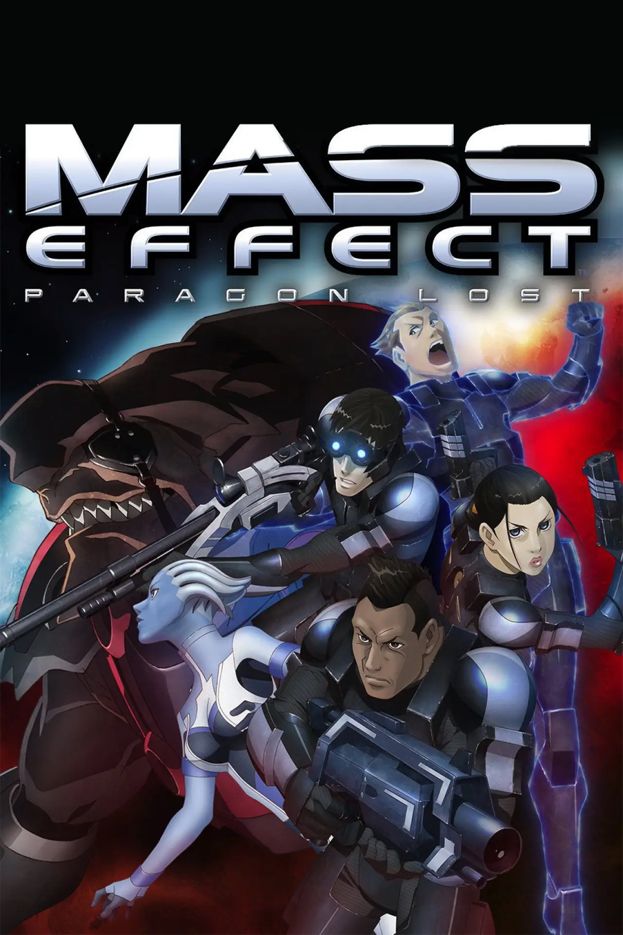 Movie poster "Mass Effect: Paragon Lost"