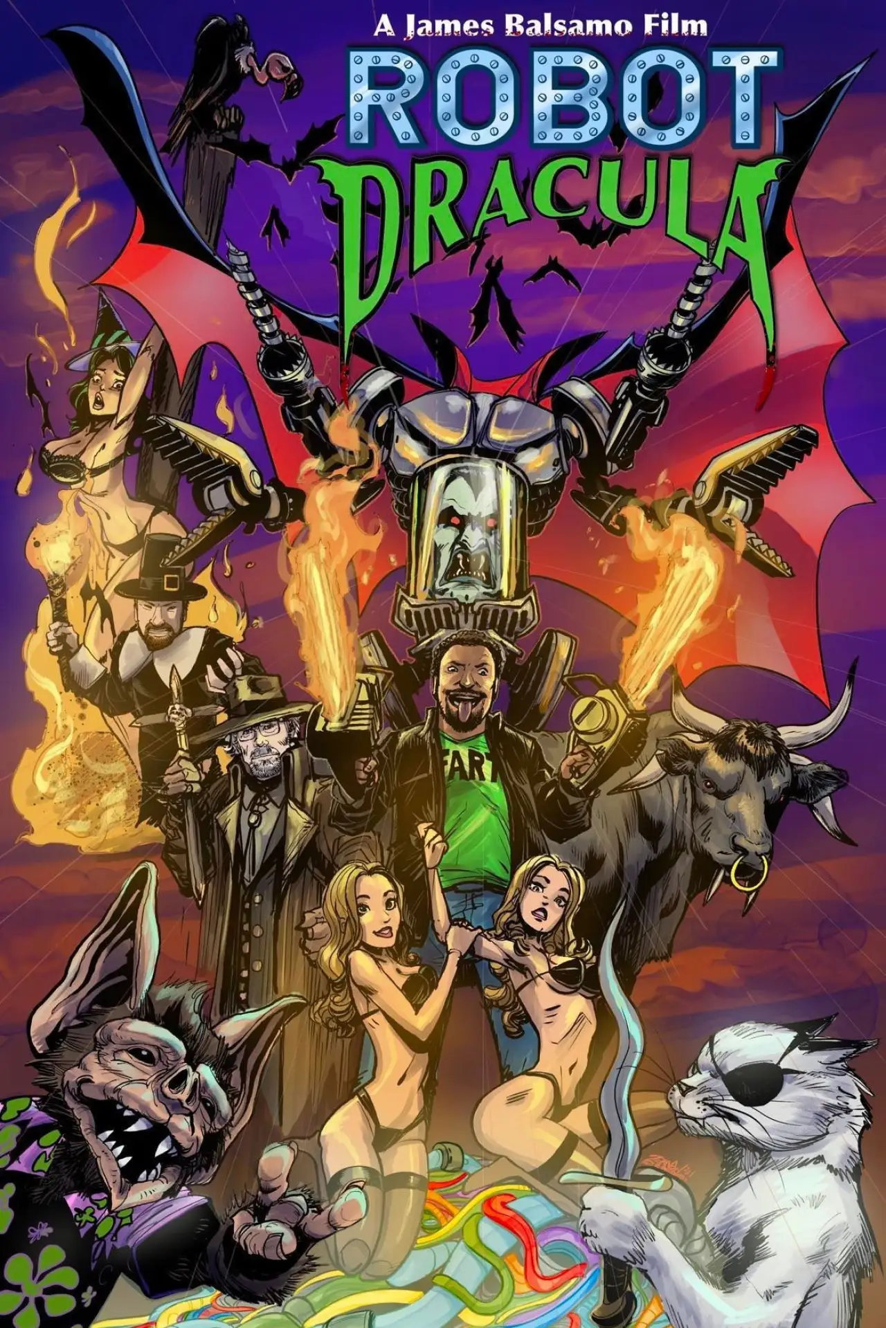 Movie poster "Robot Dracula"