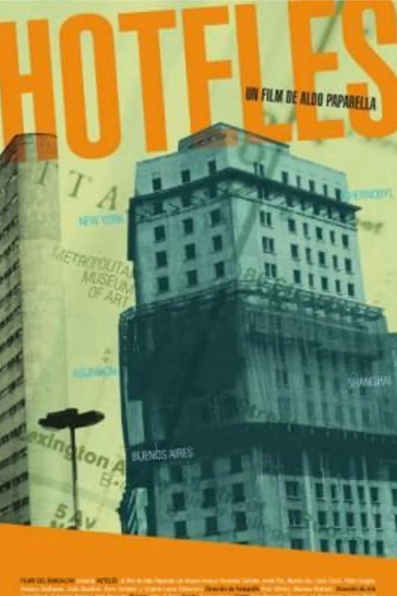 Movie poster "Hoteles"