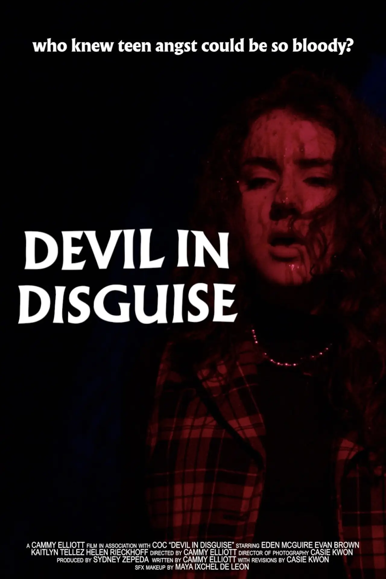 Movie poster "Devil in Disguise"
