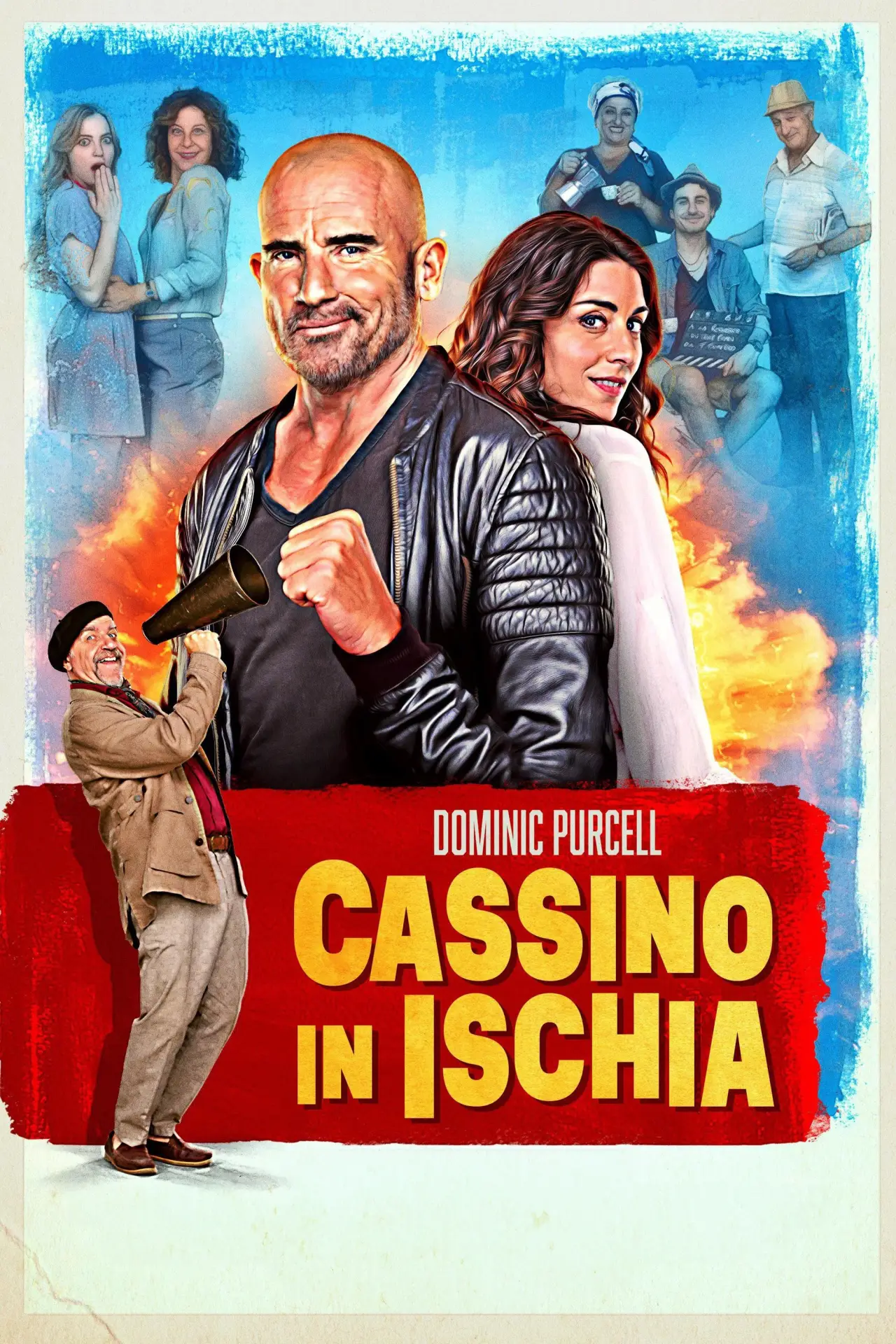 Movie poster "Cassino in Ischia"