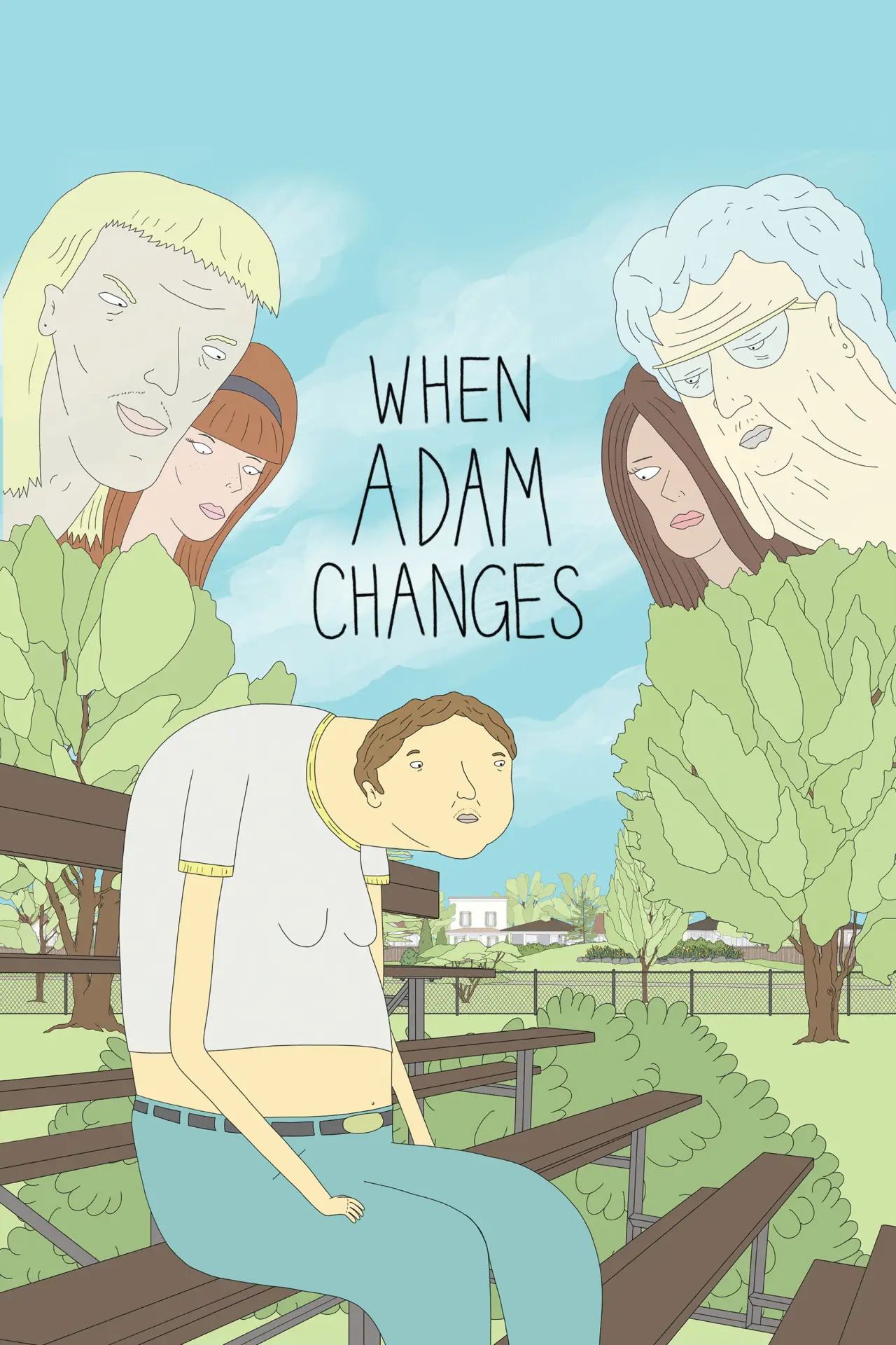 Movie poster "When Adam Changes"