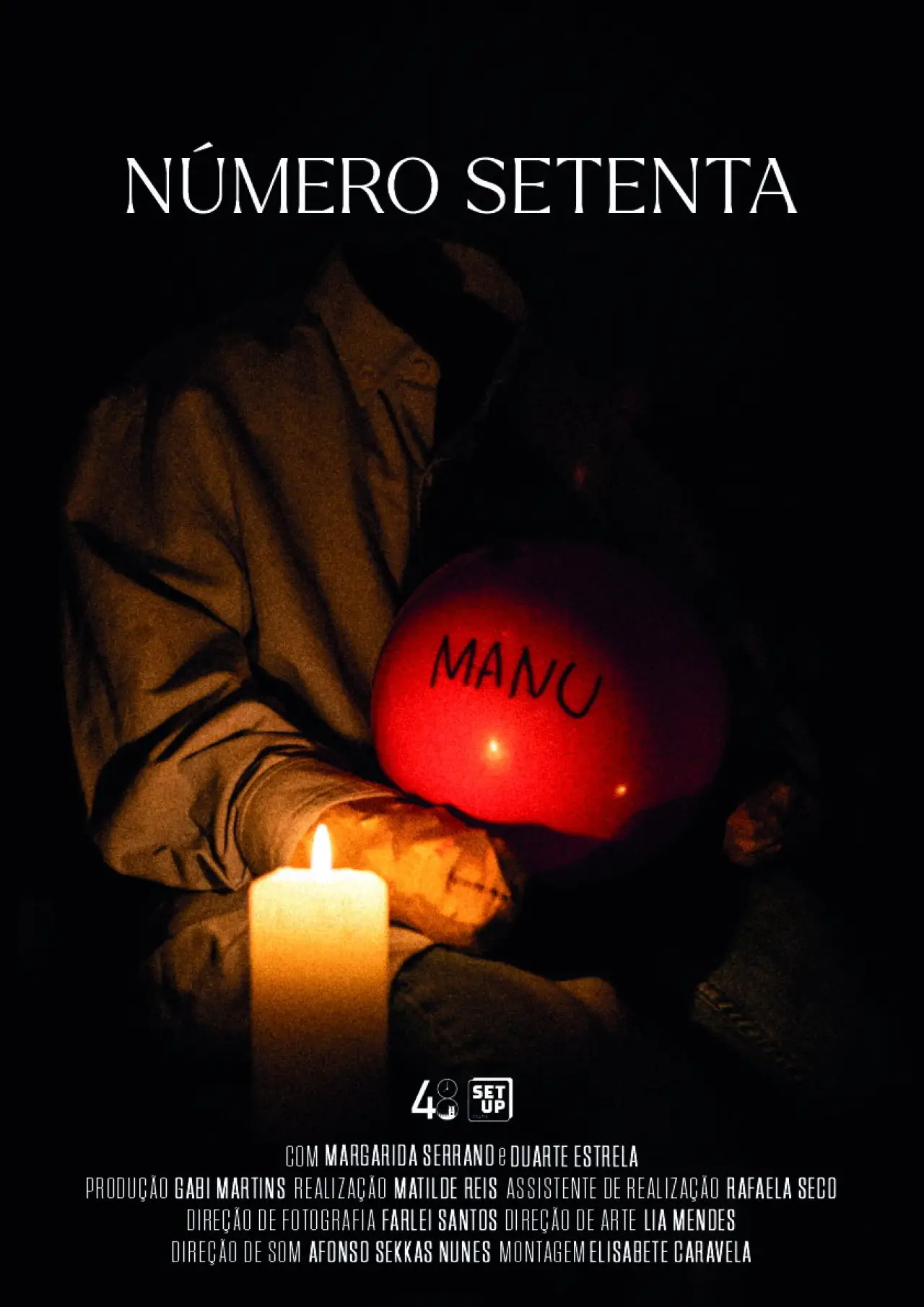 Movie poster "Número Setenta"