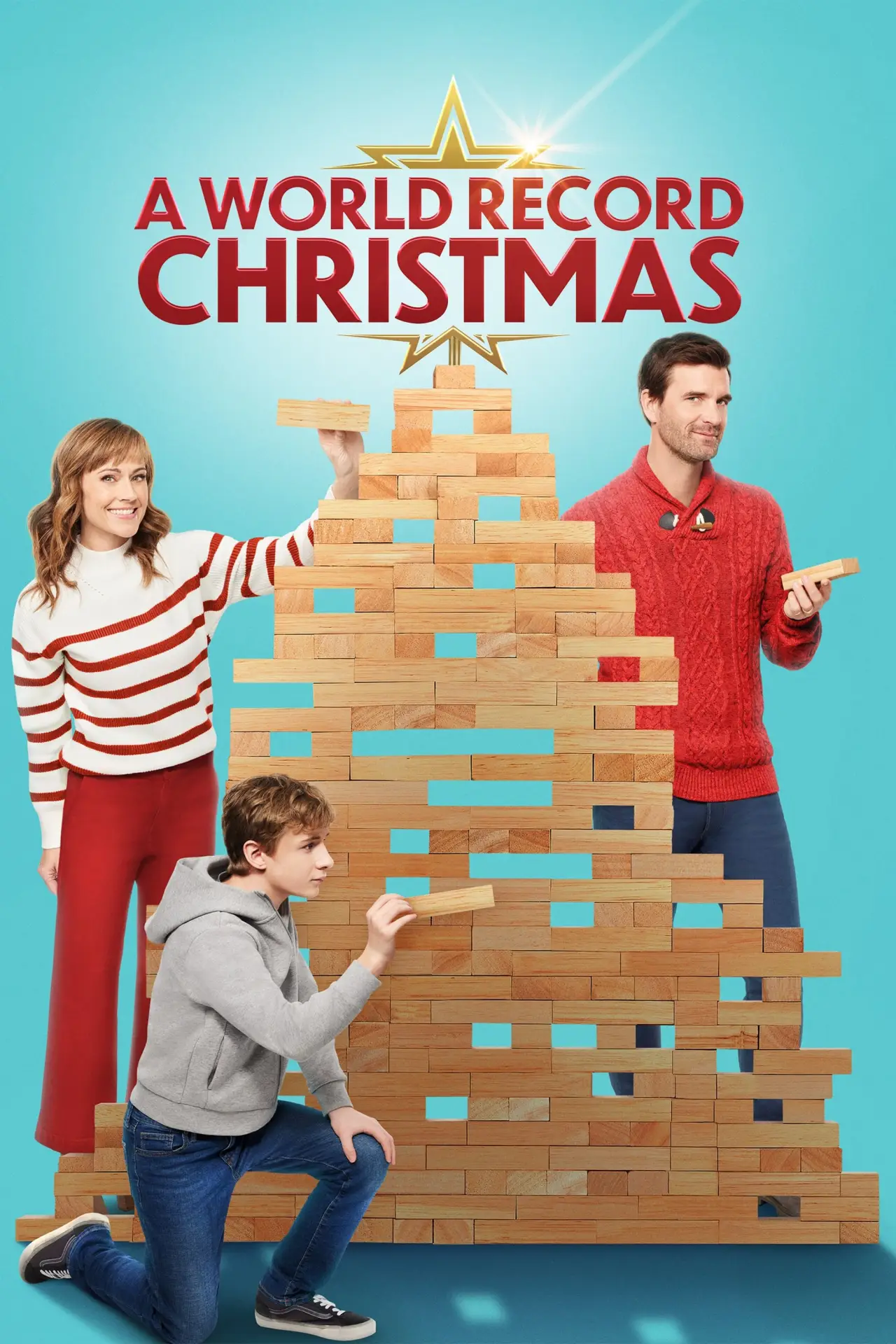 Movie poster "A World Record Christmas"
