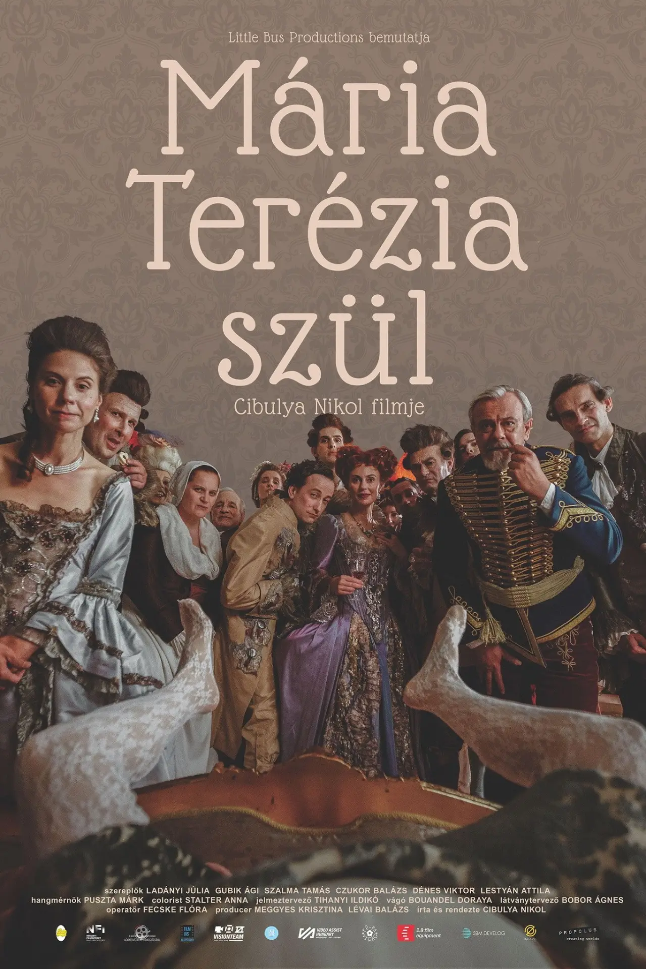 Movie poster "Maria Theresa Gives Birth"