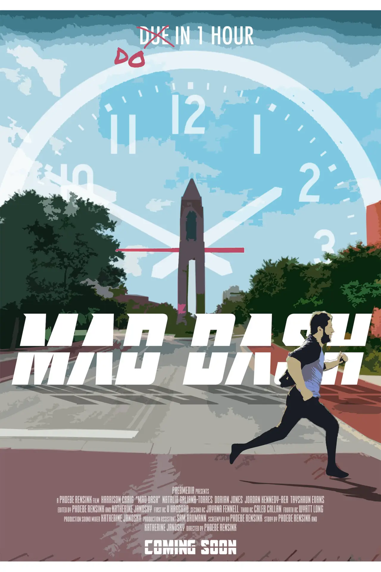Movie poster "Mad Dash"