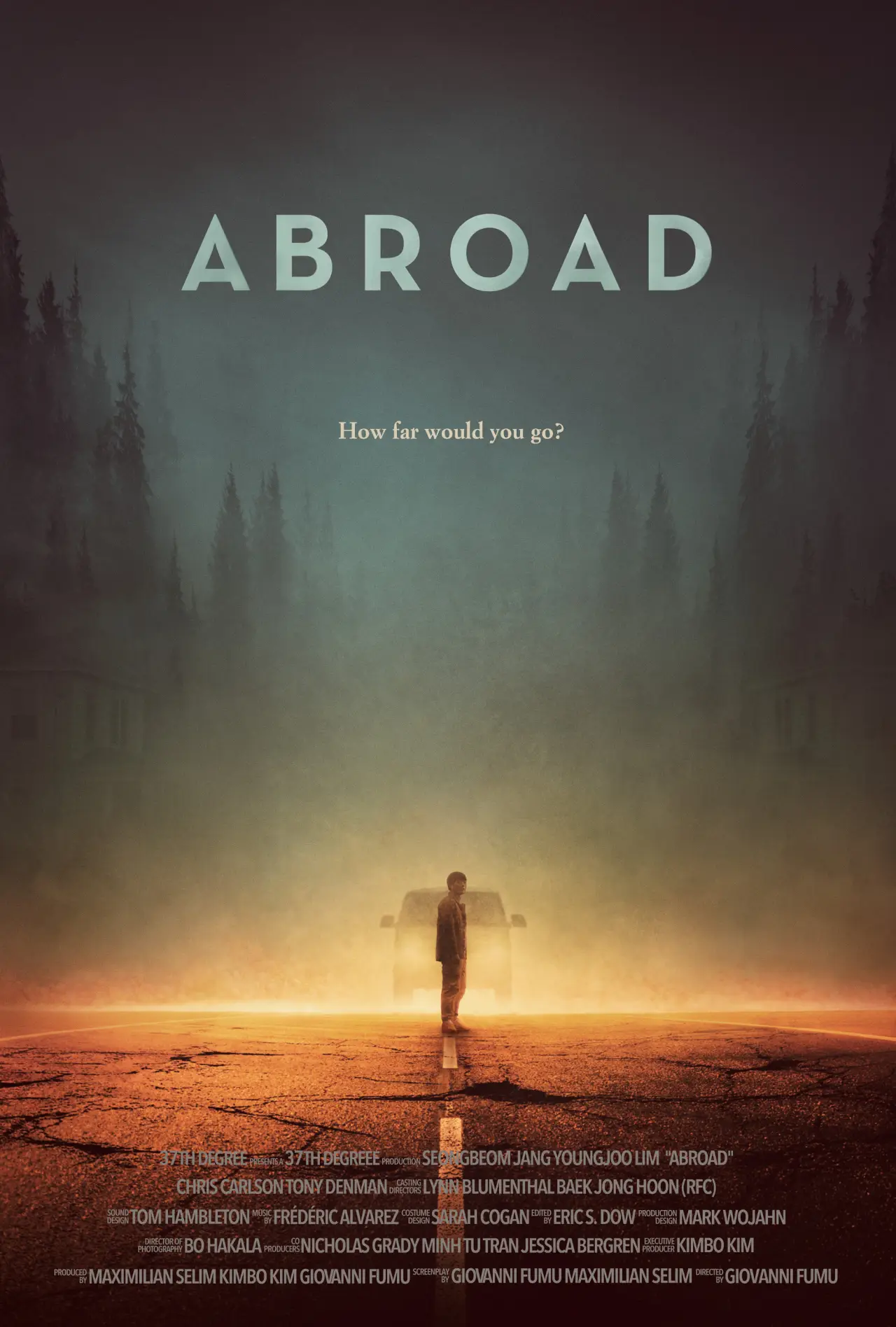 Movie poster "Abroad"