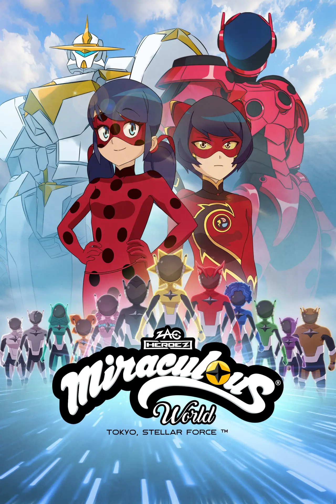Movie poster "Miraculous World: Tokyo, Stellar Force"
