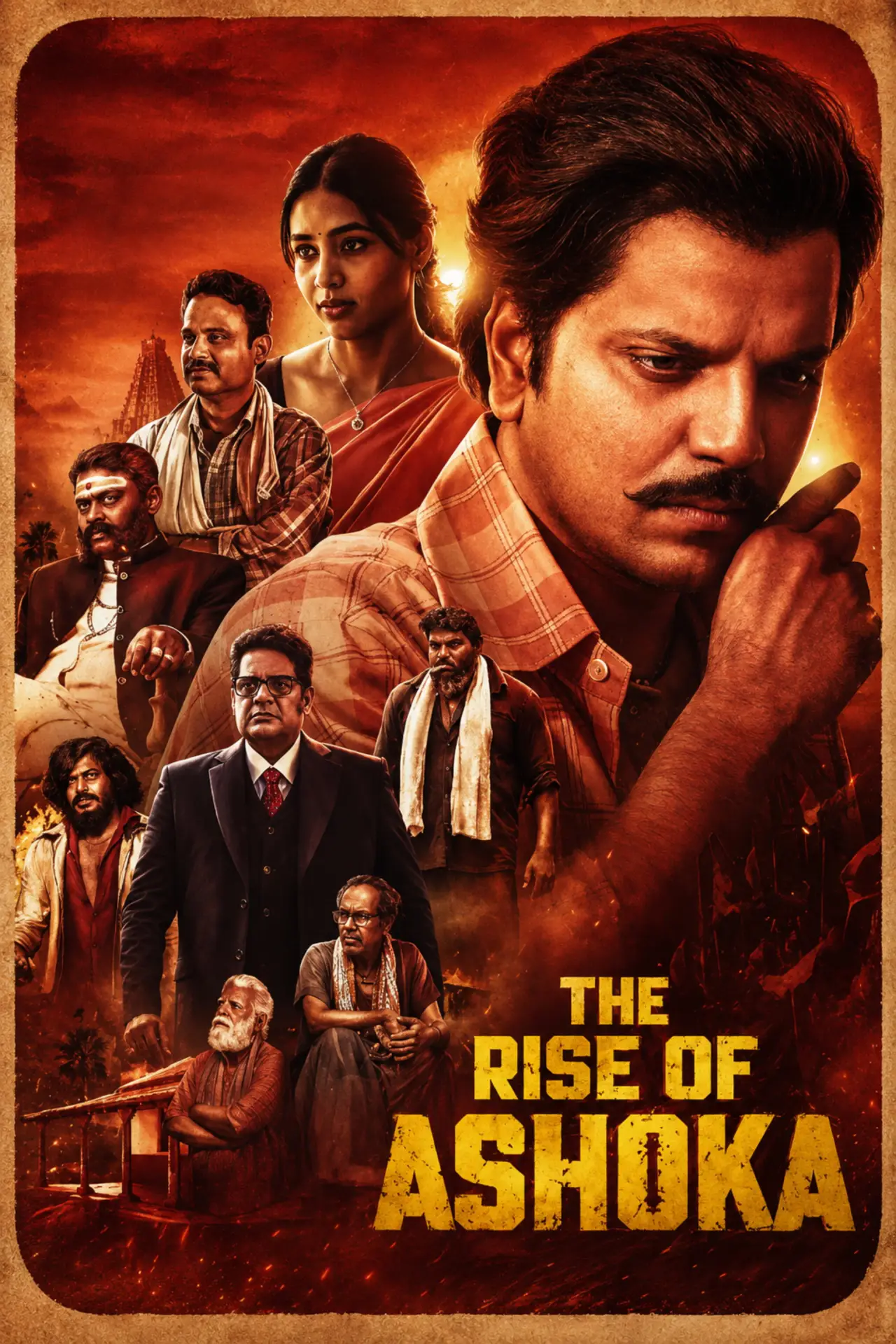 Movie poster "The Rise of Ashoka"