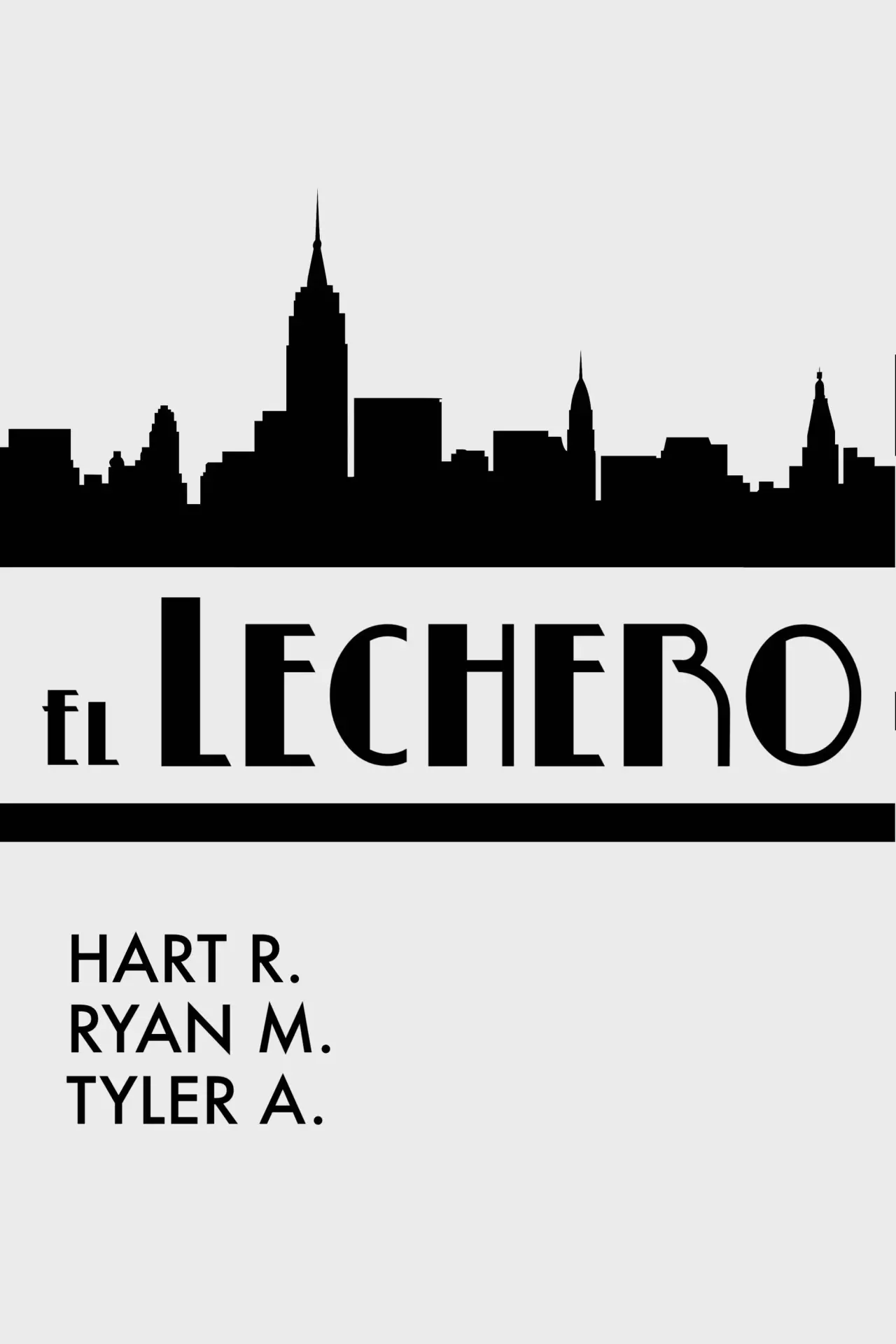 Movie poster "El Lechero"