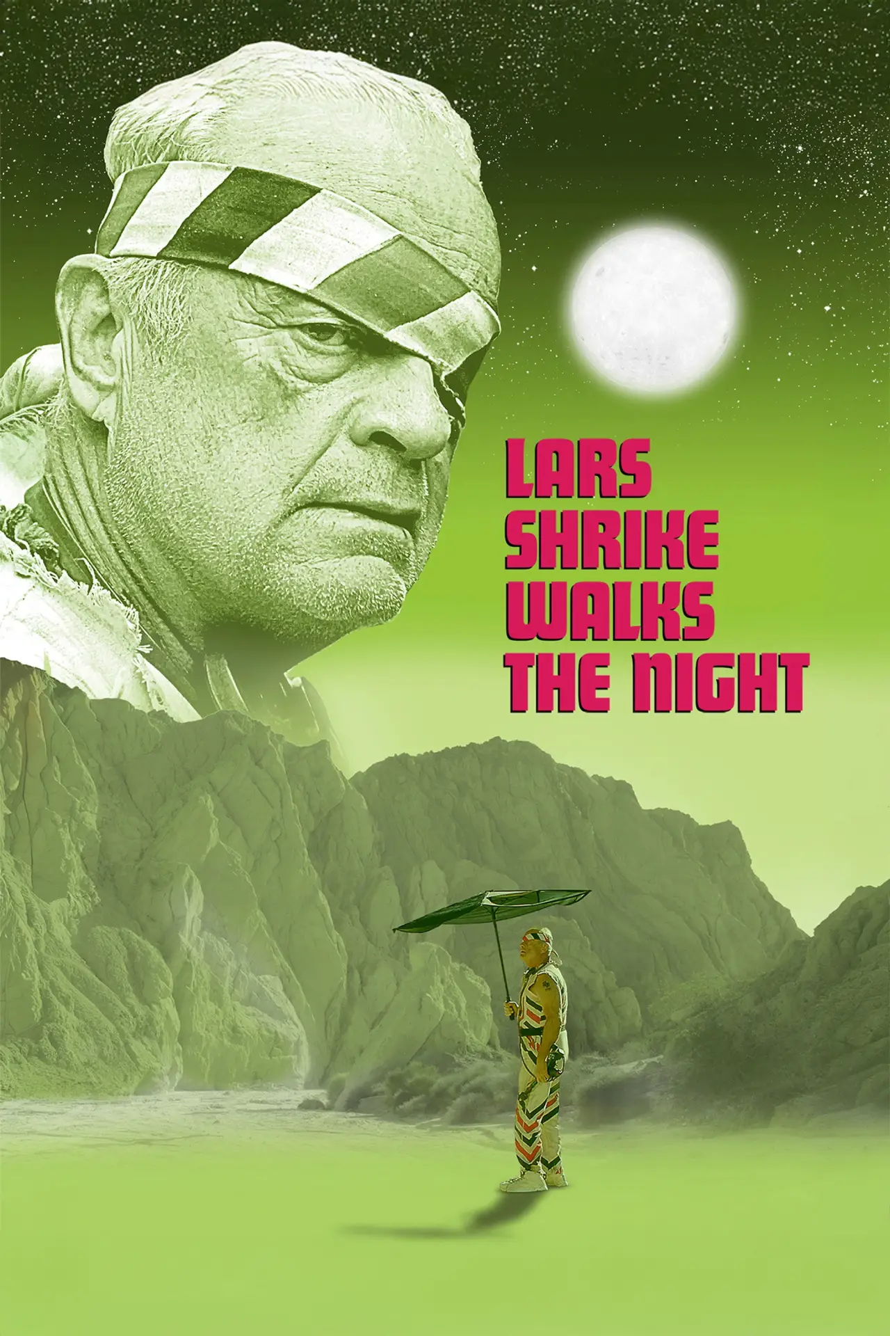 Movie poster "Lars Shrike Walks the Night"