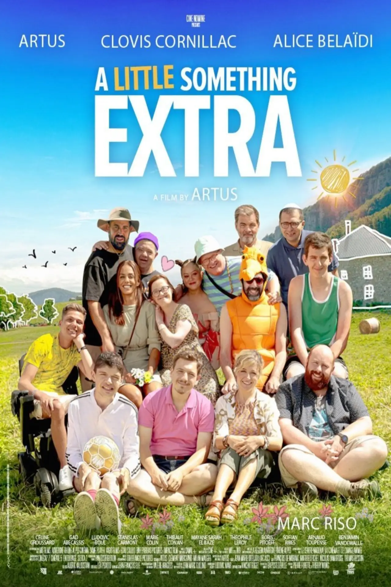 Movie poster "A Little Something Extra"