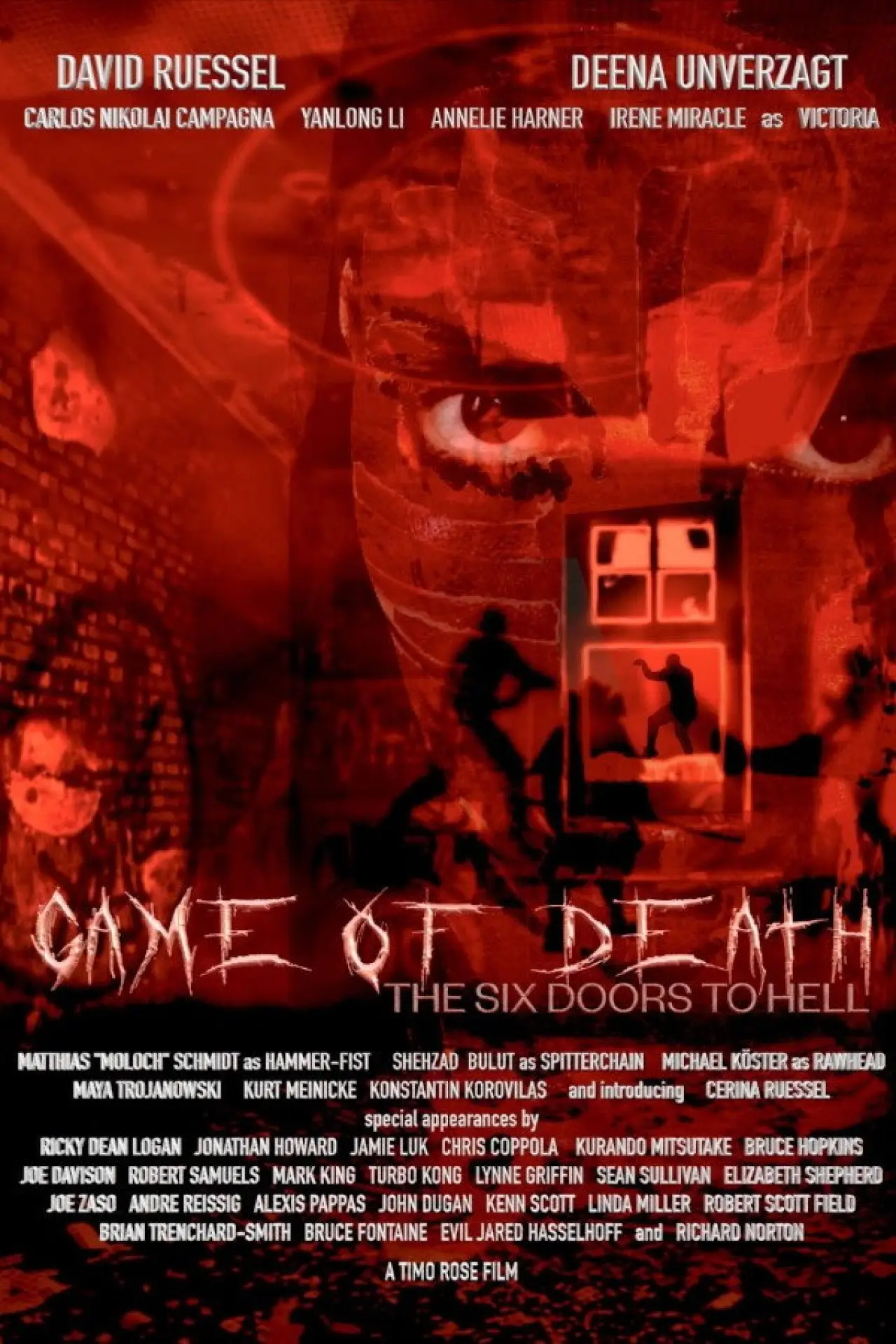 Movie poster "Game of Death: The Six Doors to Hell"