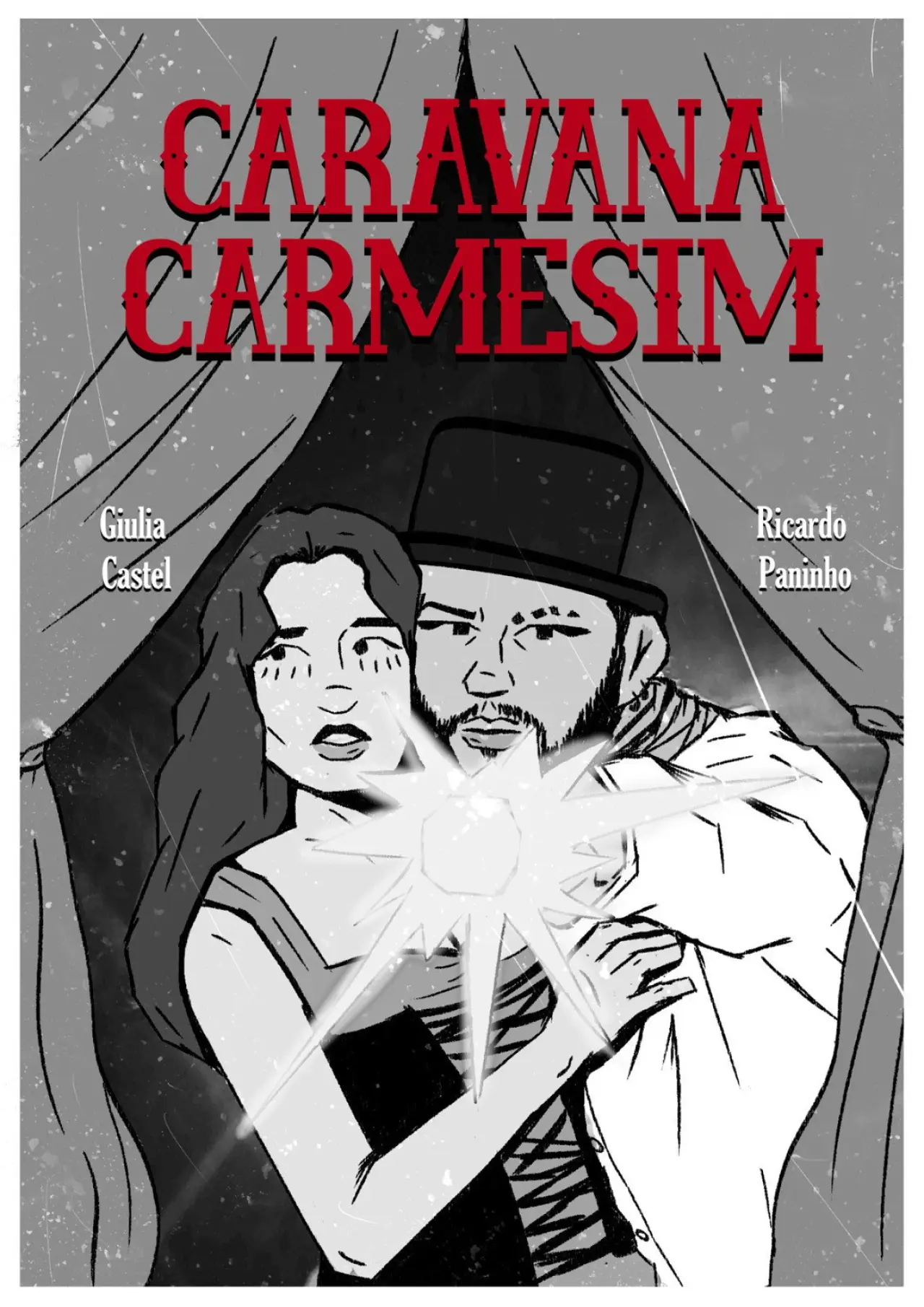 Movie poster "Caravana Carmesim"