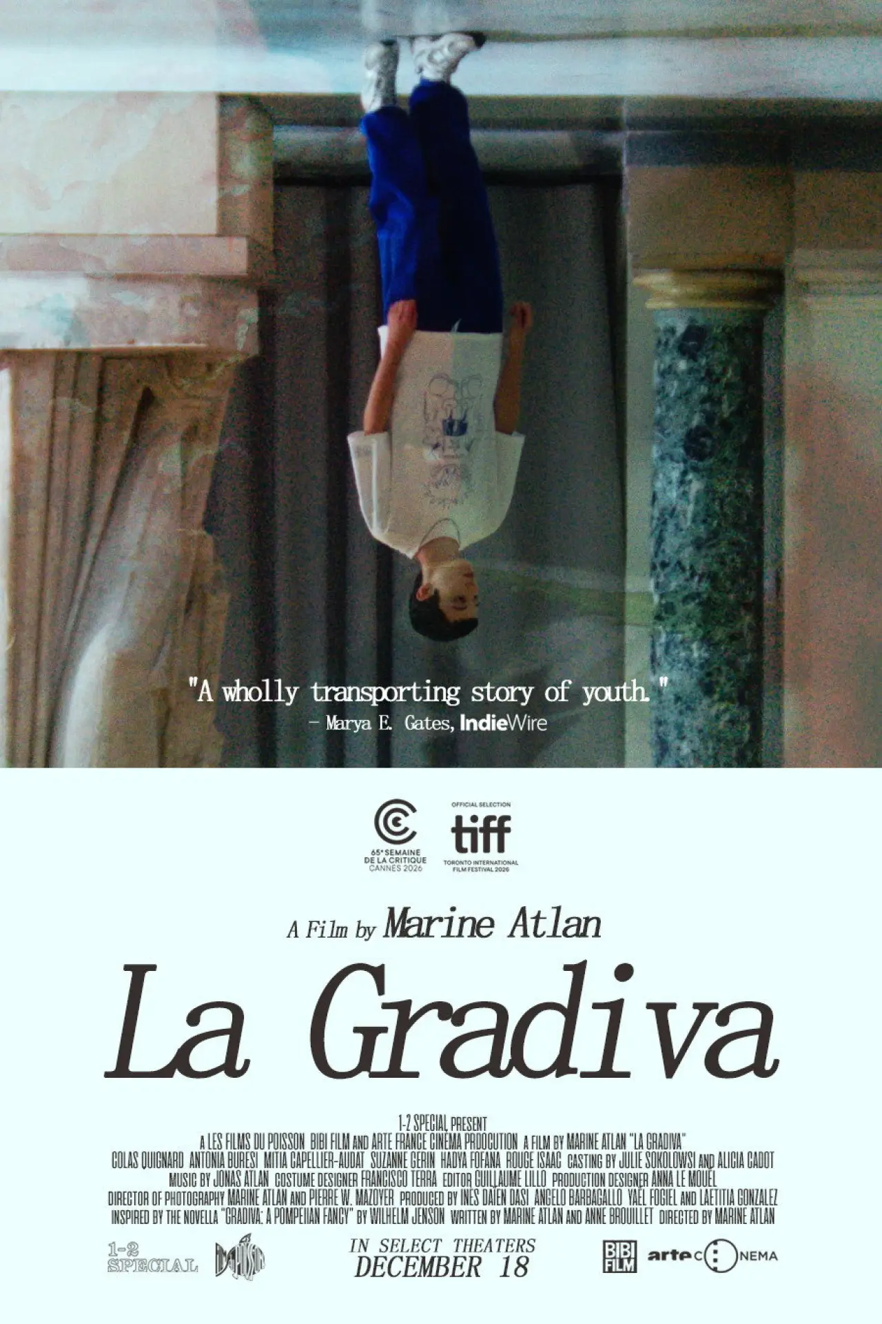 Movie poster "La Gradiva"