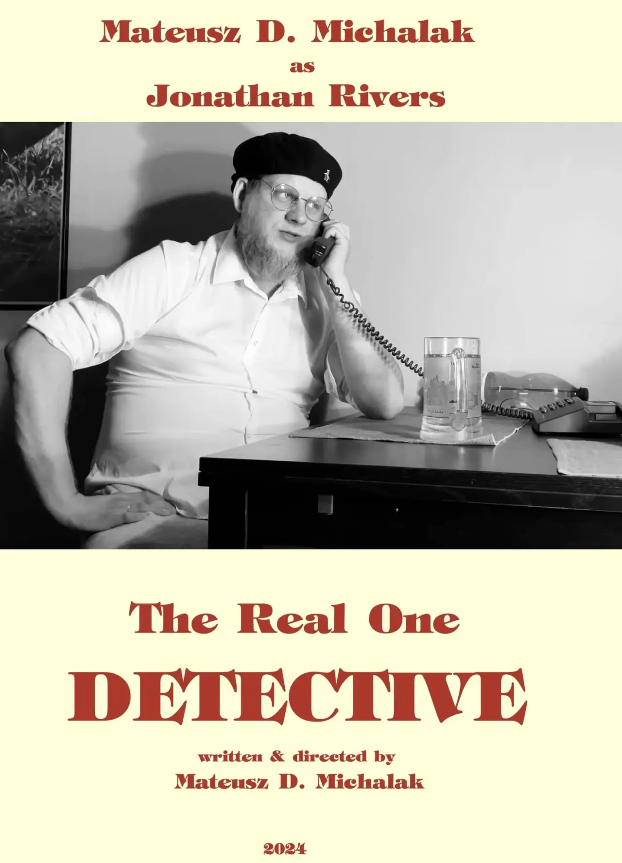 Movie poster "The Real One Detective"